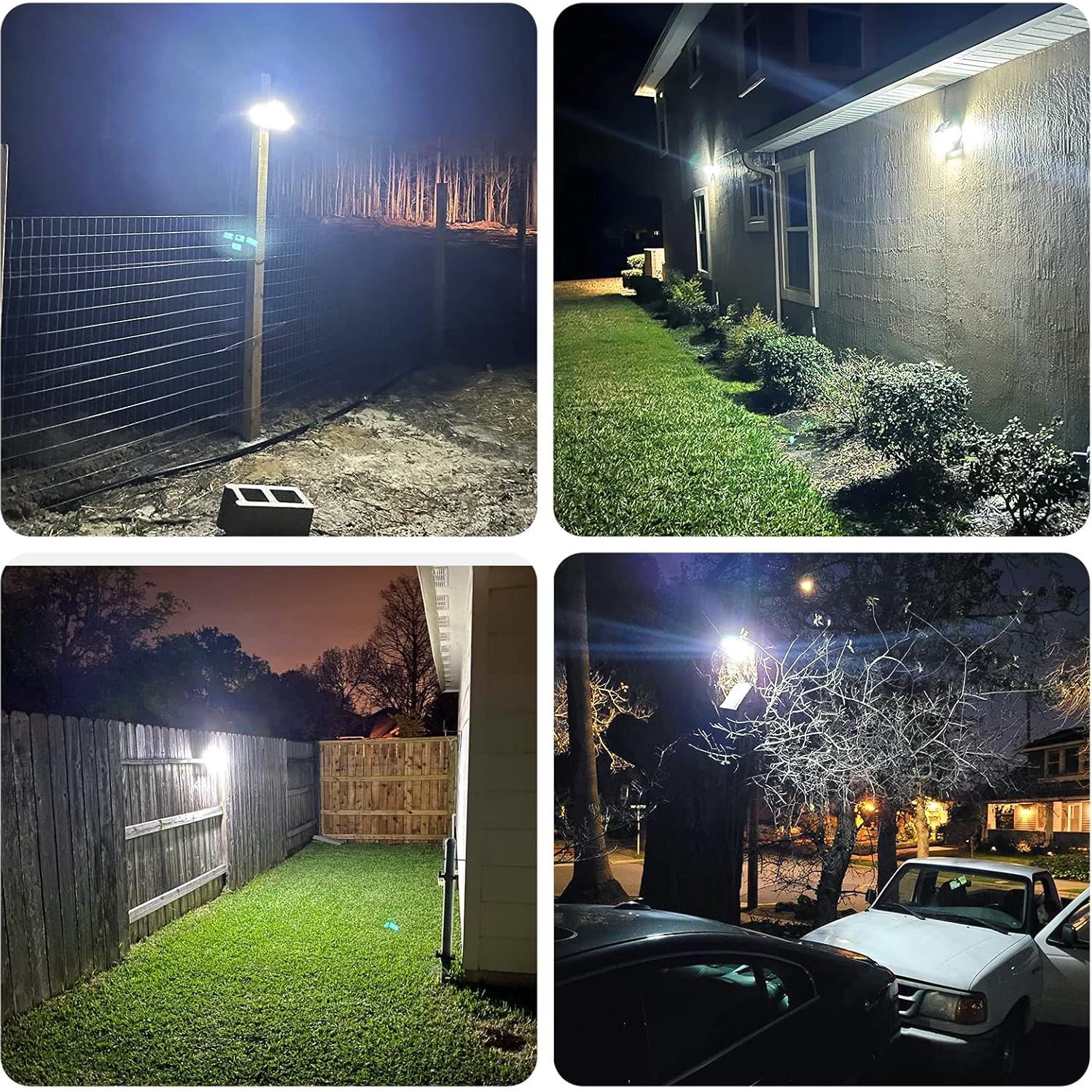 Luces Solares Mokot 288 LED 2800LM con Sensor y Control Remoto