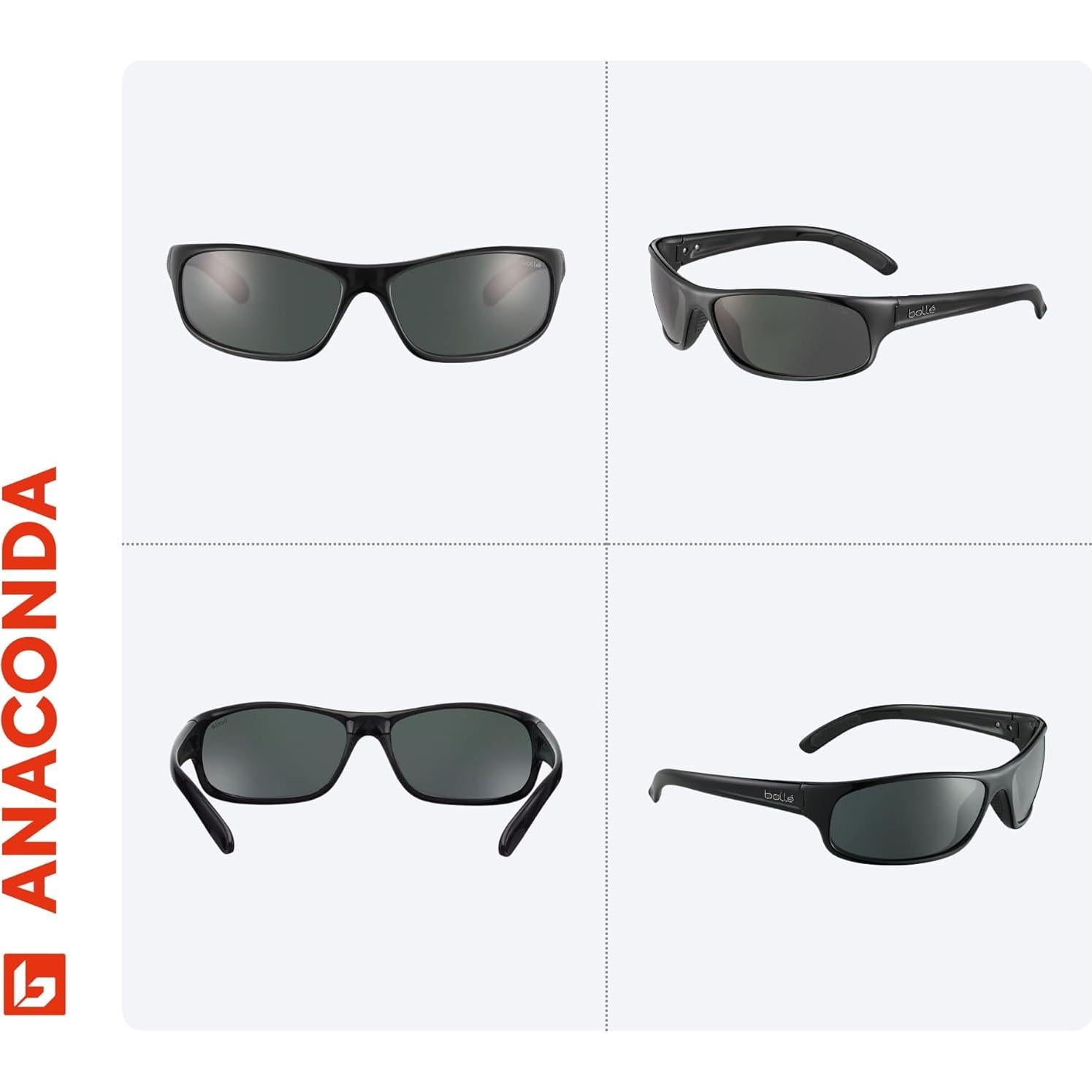 Gafas de Sol Bolle Anaconda 64mm Polarizadas para Hombres