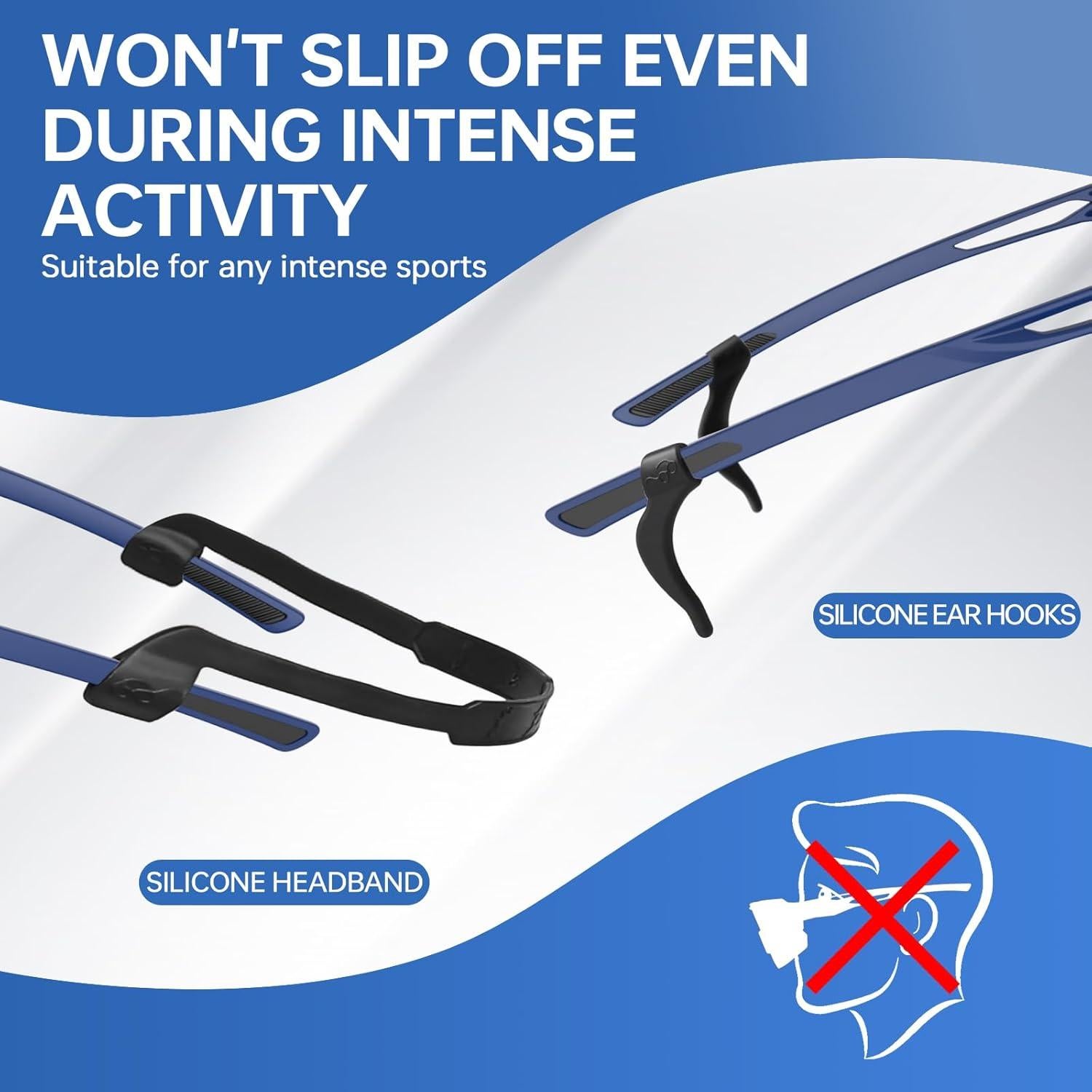 Gafas de sol deportivas AJBAY polarizadas UV400 ligeras