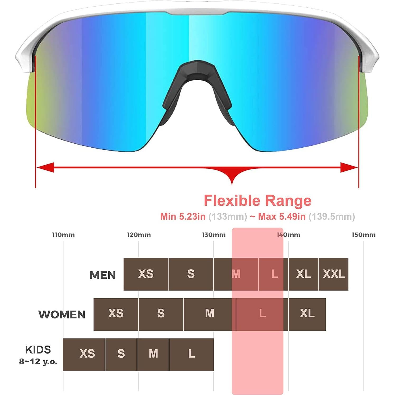 Gafas de sol polarizadas Viviendo tu tiempo qool para deportes