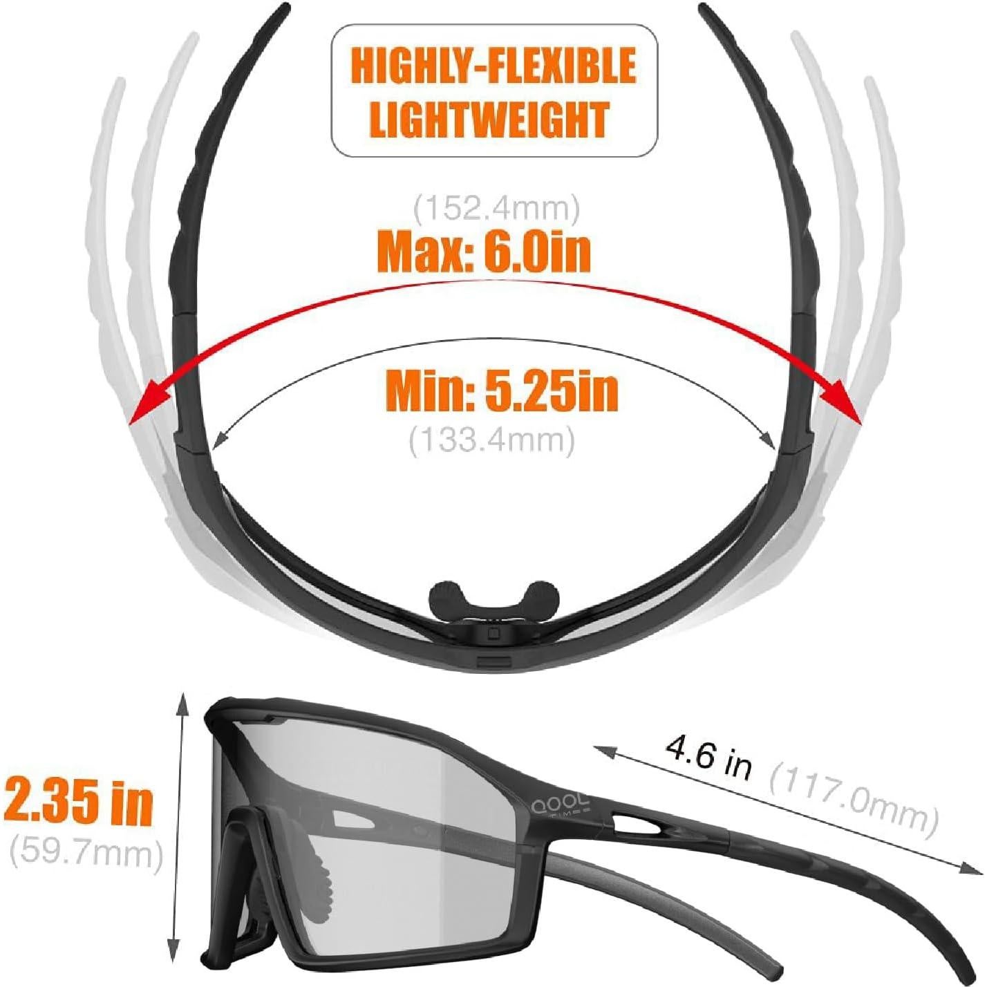Gafas de sol polarizadas Viviendo tu tiempo qool para ciclismo
