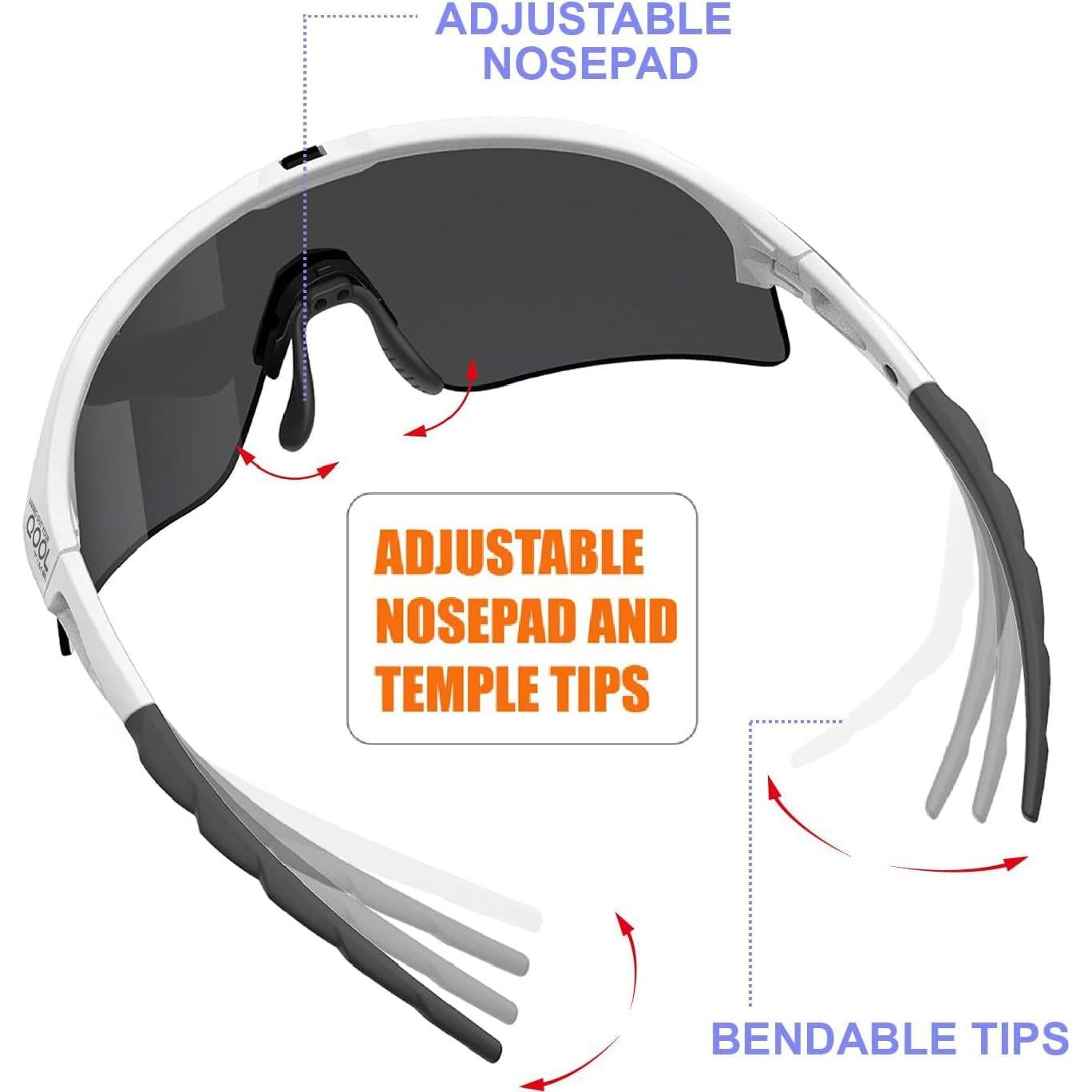 Gafas de sol polarizadas Viviendo tu tiempo qool para deportes