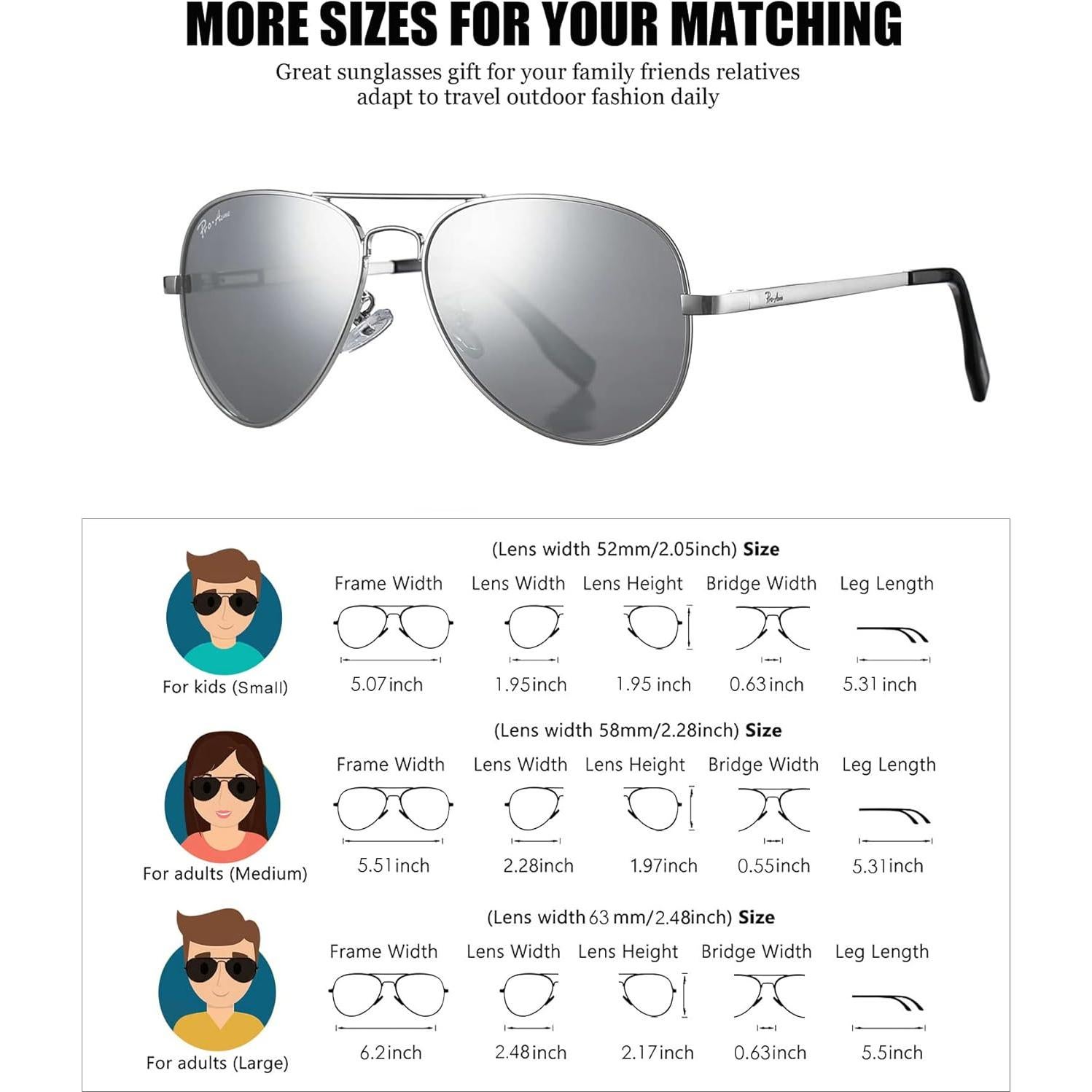 Gafas de sol Pro Acme polarizadas 58mm UV protección