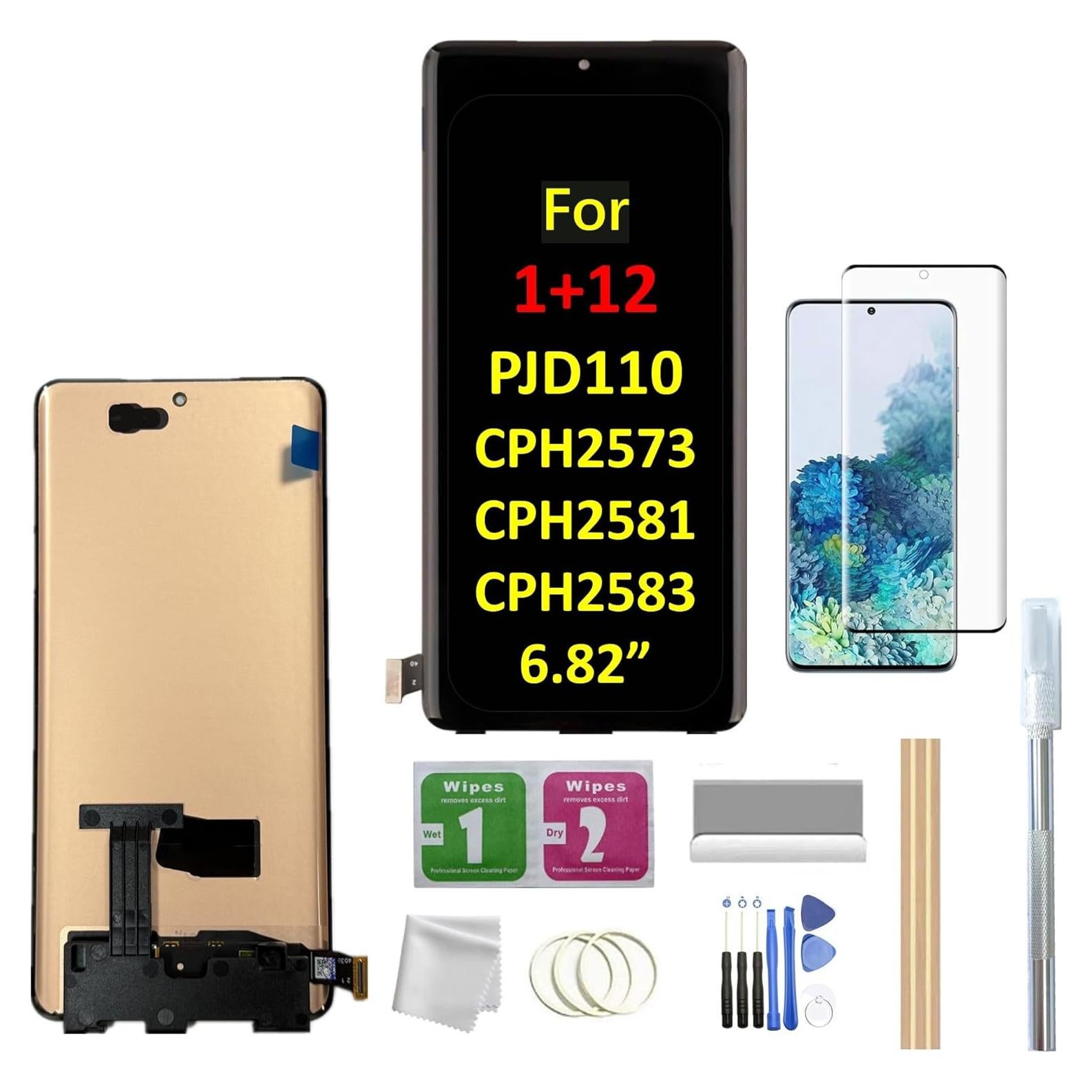 Pantalla OLED Reemplazo Oneplus 12 5G 6.82" Táctil con Herramientas