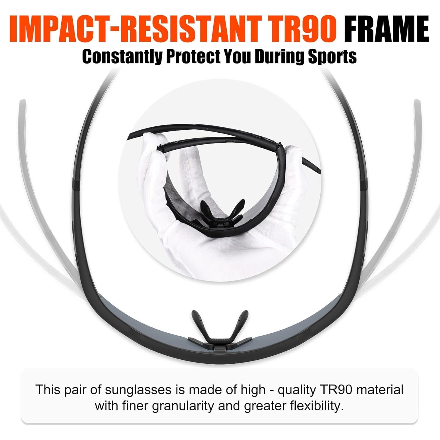 Gafas de Ciclismo X-TIGER con 5 Lentes Intercambiables