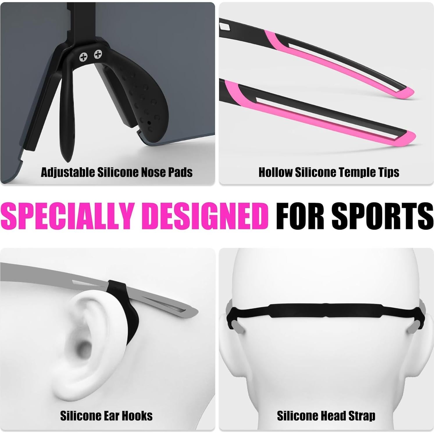 Gafas de Ciclismo X-TIGER con 5 Lentes Intercambiables