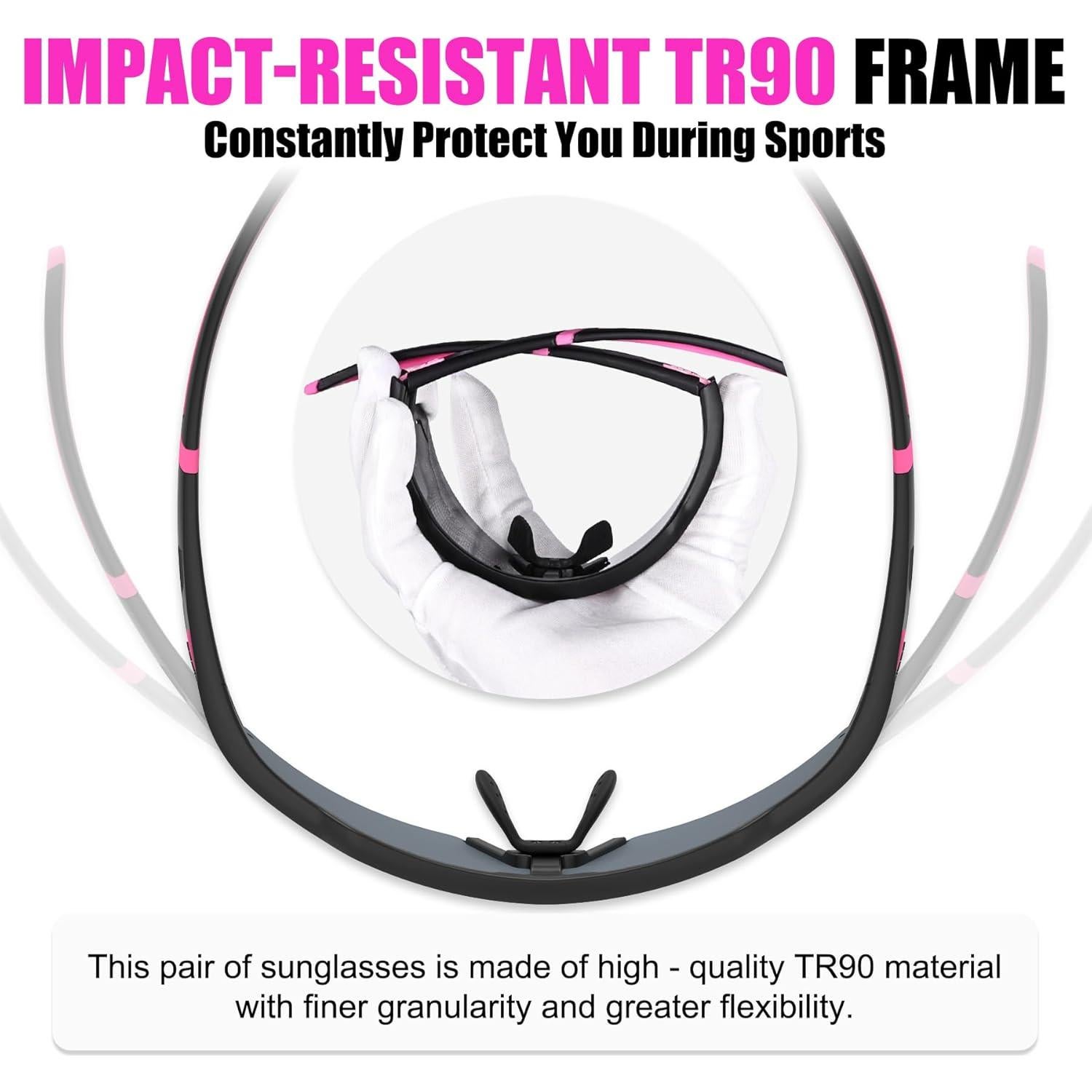 Gafas de Ciclismo X-TIGER con 5 Lentes Intercambiables