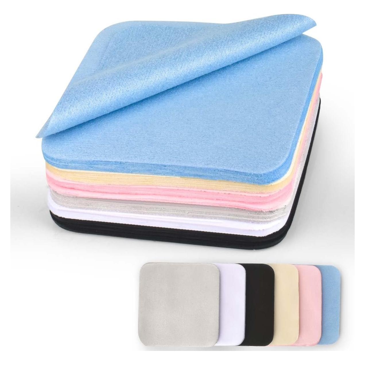 Paquete de 60 Paños de Microfibra CONLI 8x8cm Suave