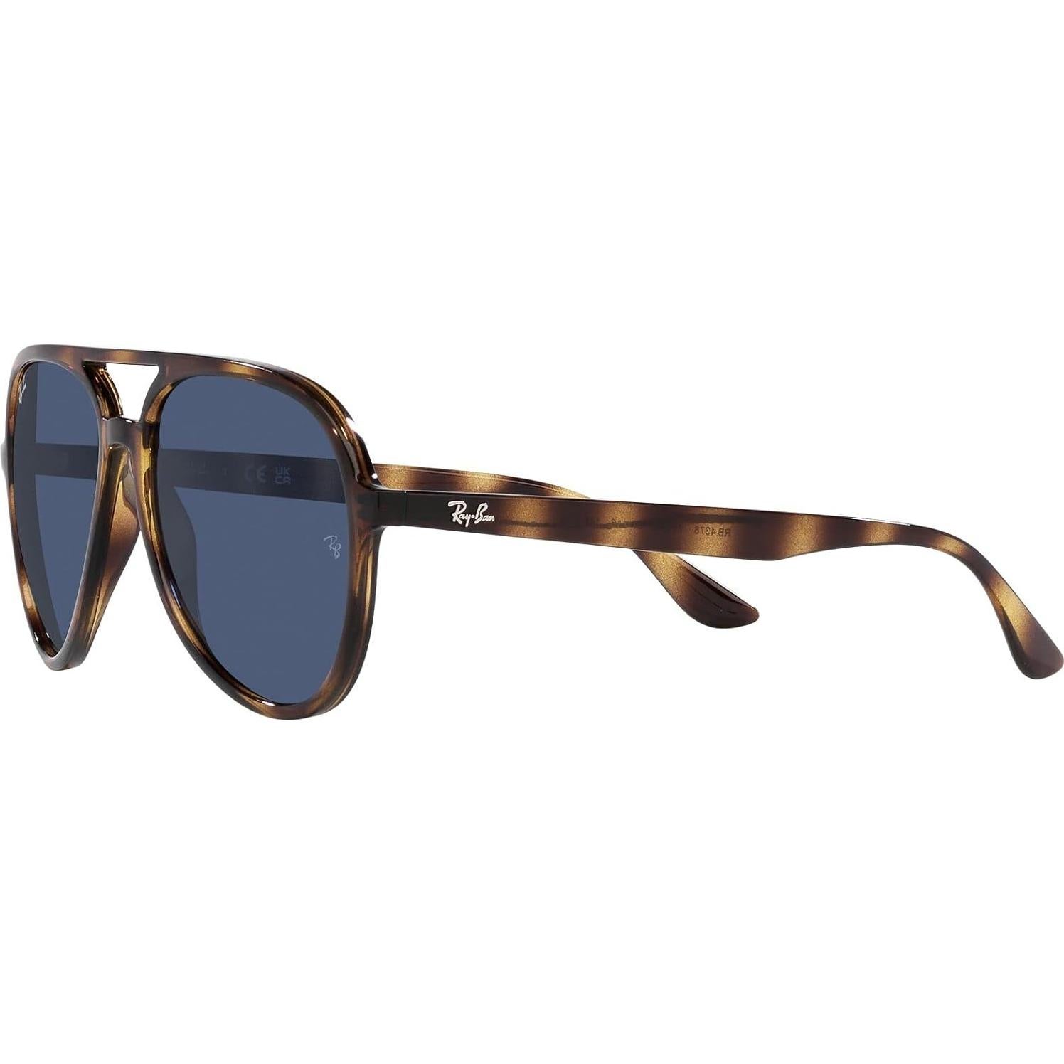 Gafas de sol Ray-Ban Rb4376 Aviador 57mm Havana/Azul