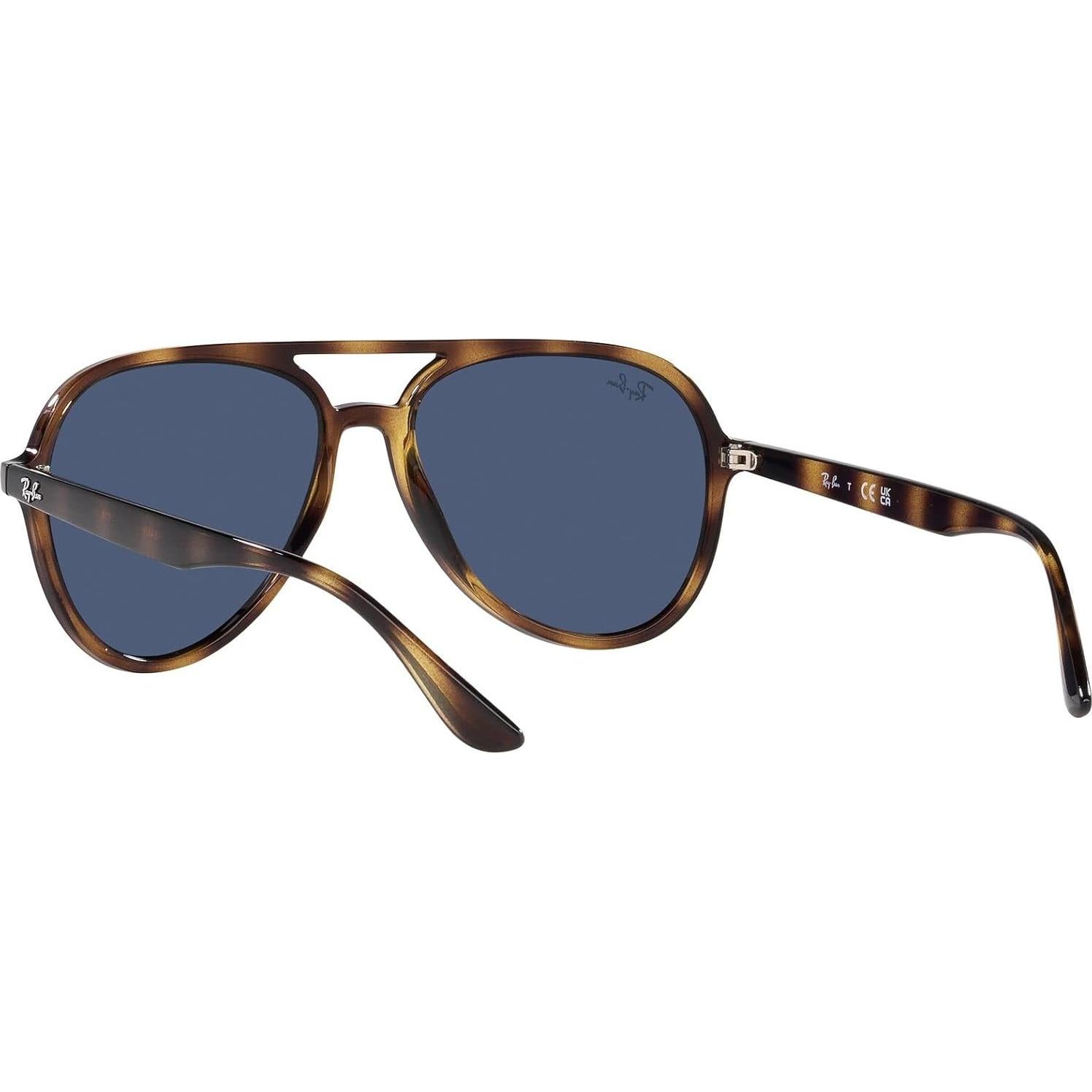 Gafas de sol Ray-Ban Rb4376 Aviador 57mm Havana/Azul