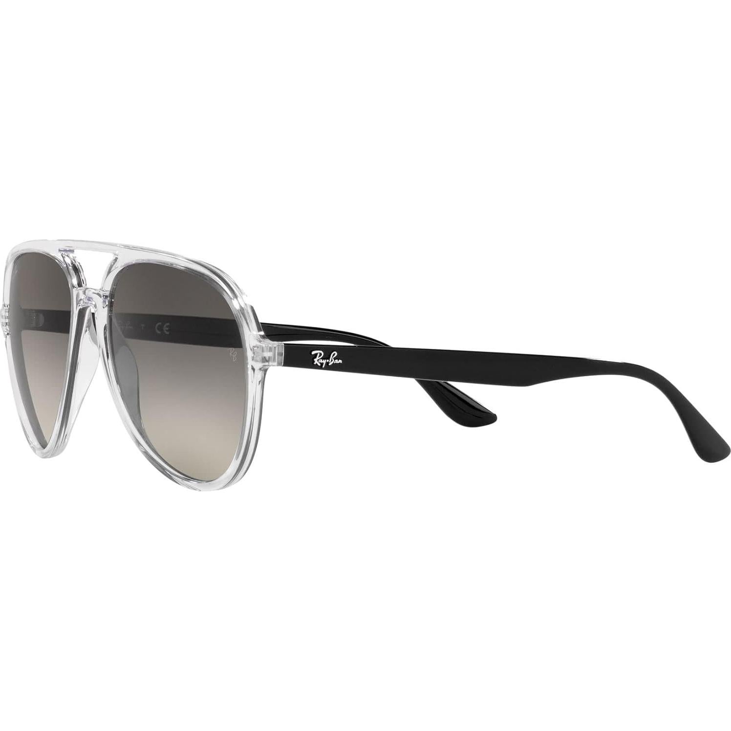 Gafas de sol Ray-Ban Rb4376 Aviador 57mm Transparente
