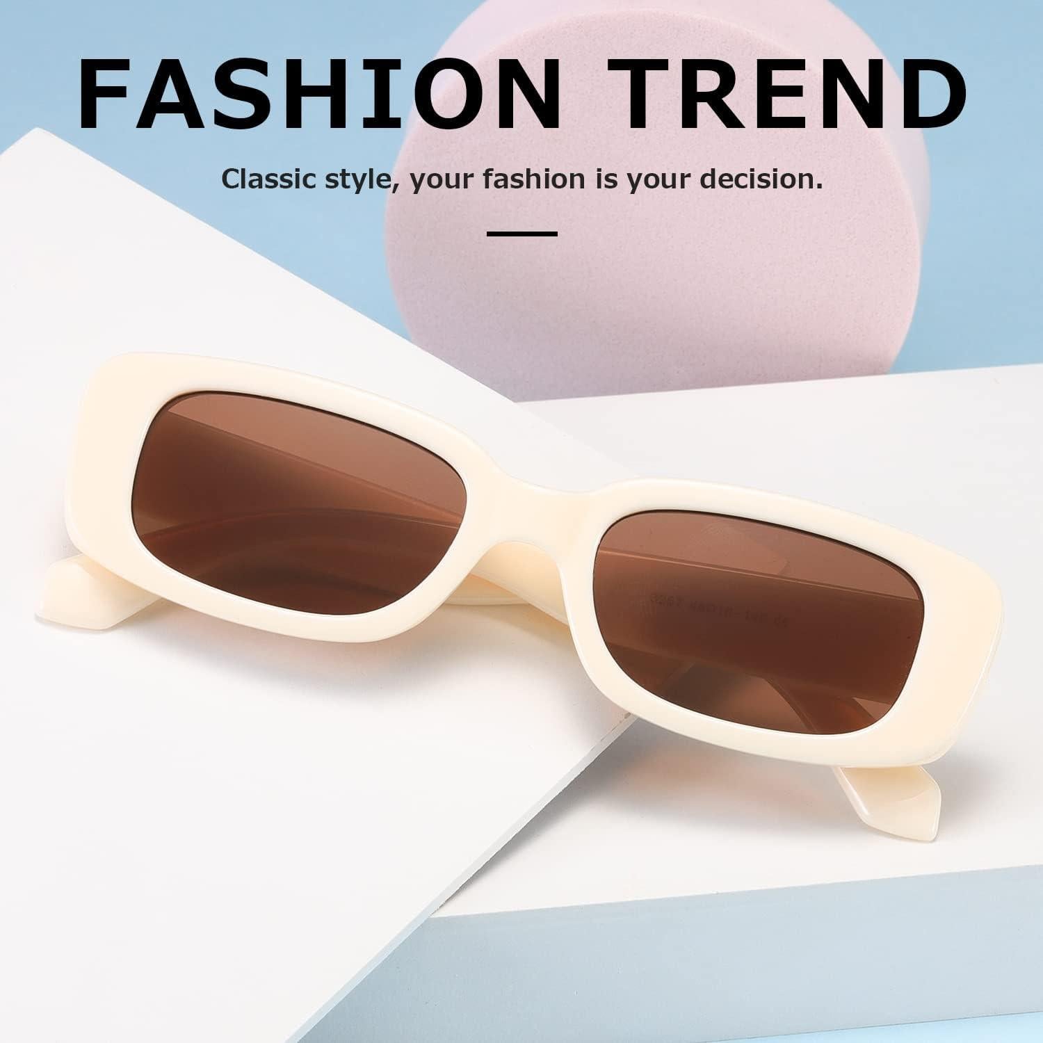 Gafas de sol KIMORN rectangulares UV400 para hombres y mujeres