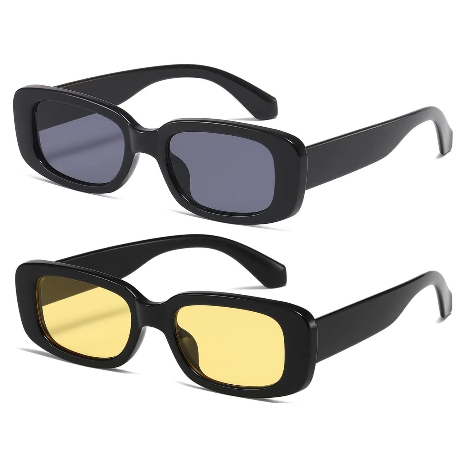 Gafas de sol KIMORN rectangulares UV400 para hombres y mujeres