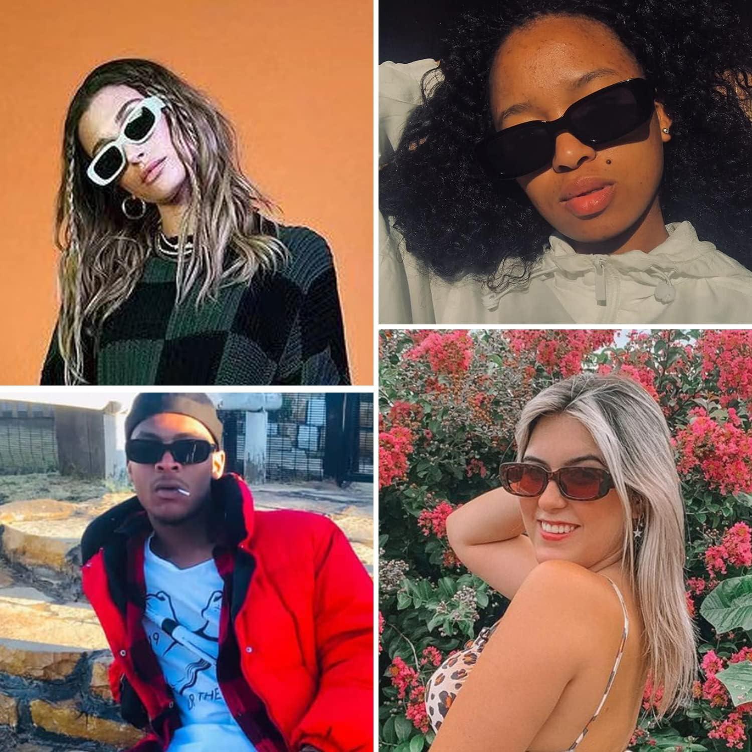 Gafas de sol KIMORN rectangulares UV400 para hombres y mujeres