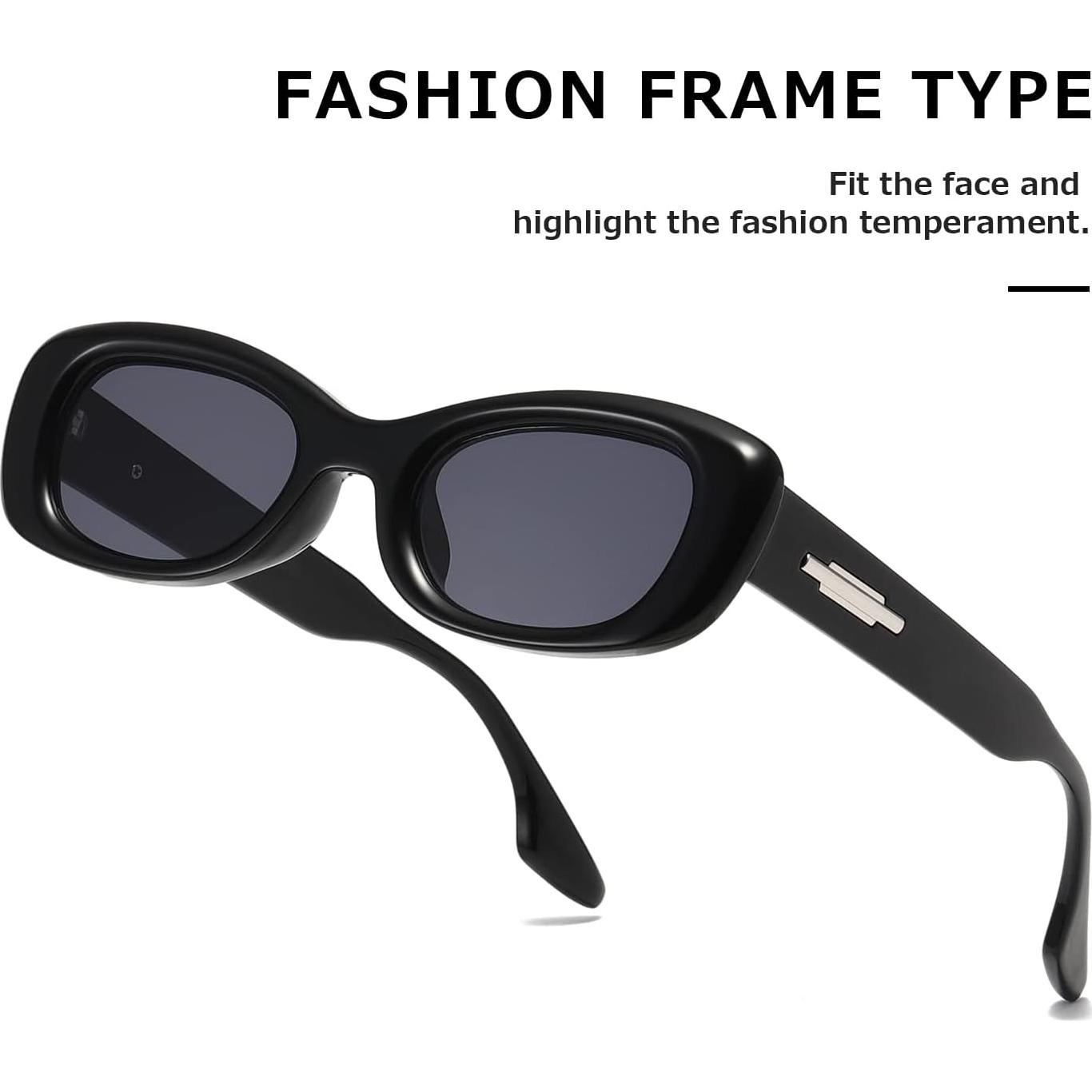 Gafas de sol KIMORN rectangulares UV400 para hombres y mujeres