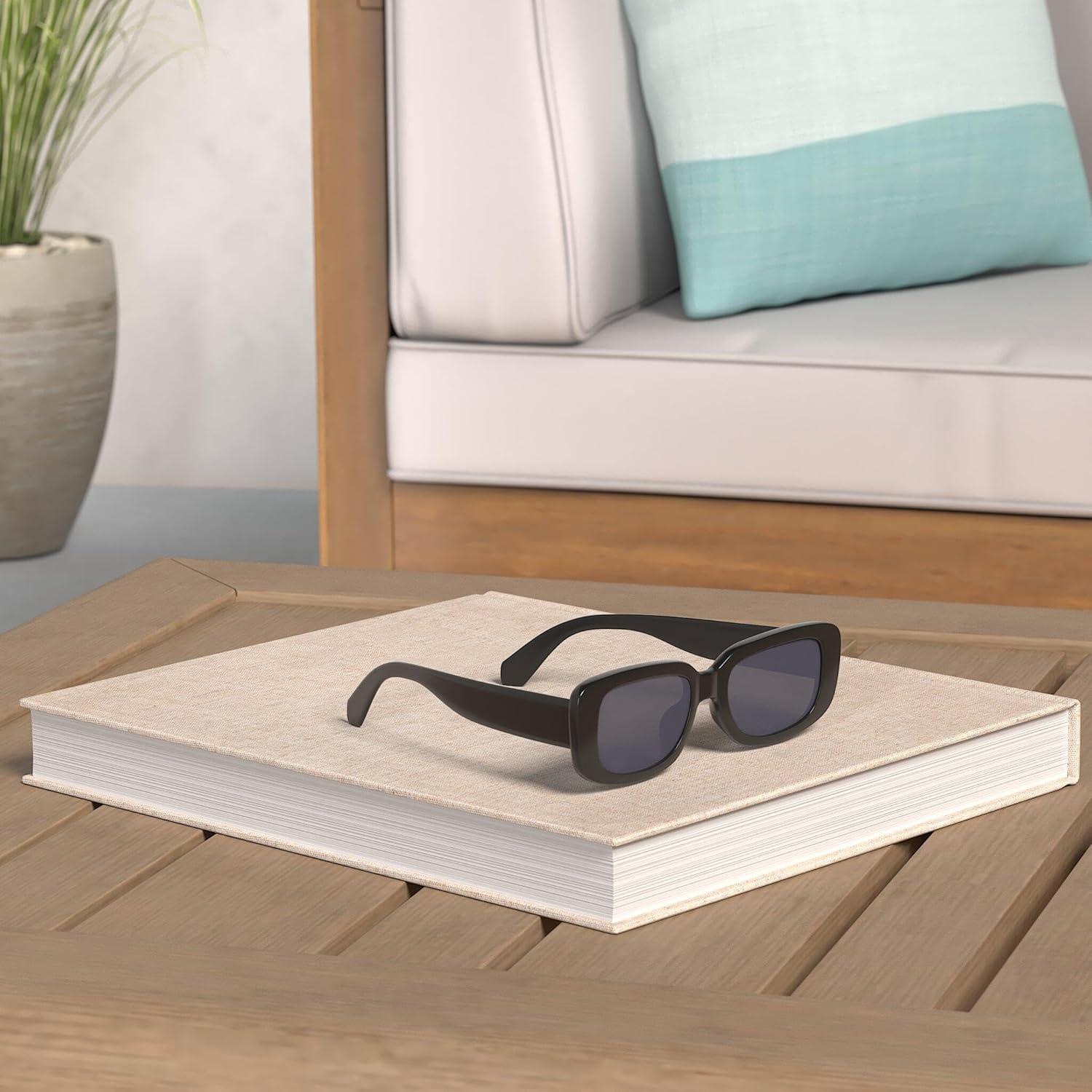 Gafas de sol KIMORN rectangulares UV400 para hombres y mujeres