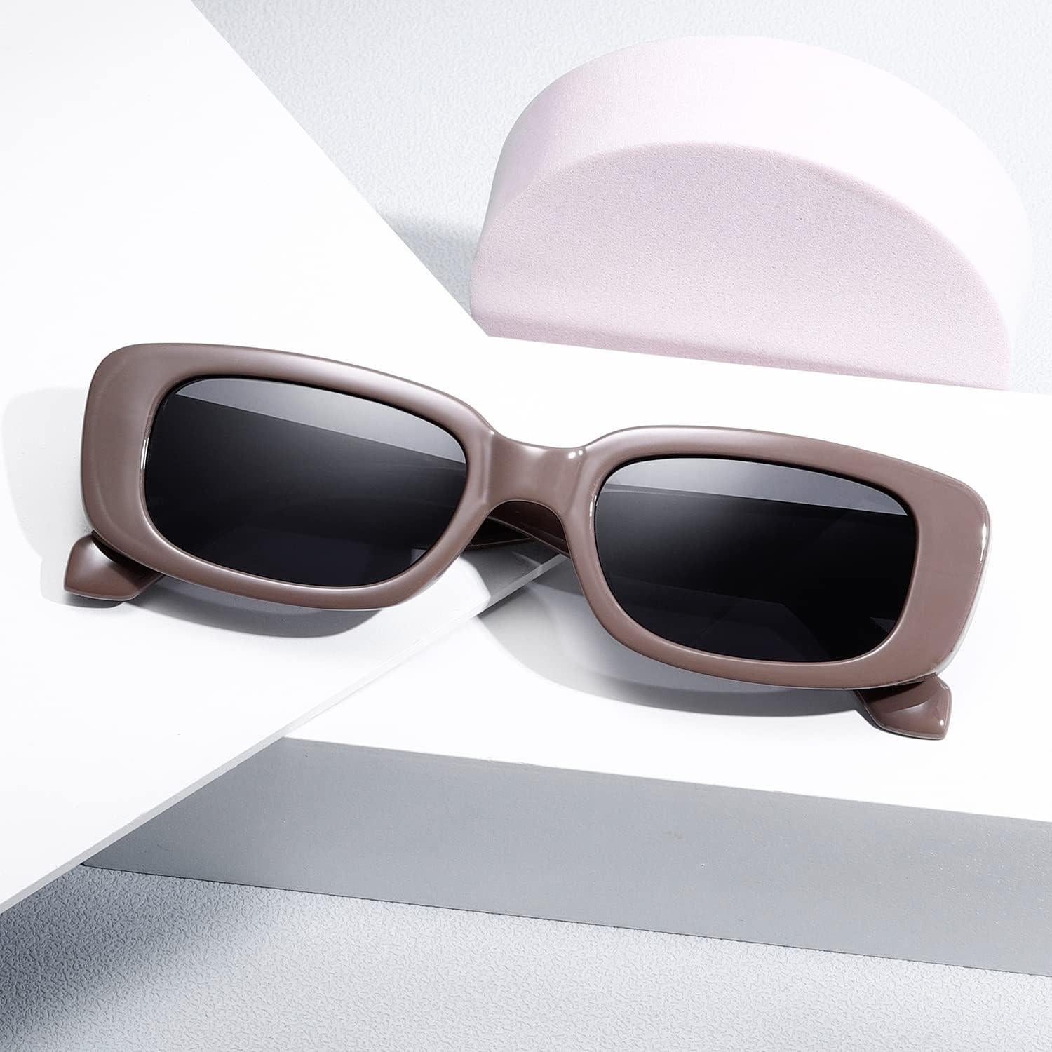 Gafas de sol KIMORN rectangulares UV400 para hombres y mujeres