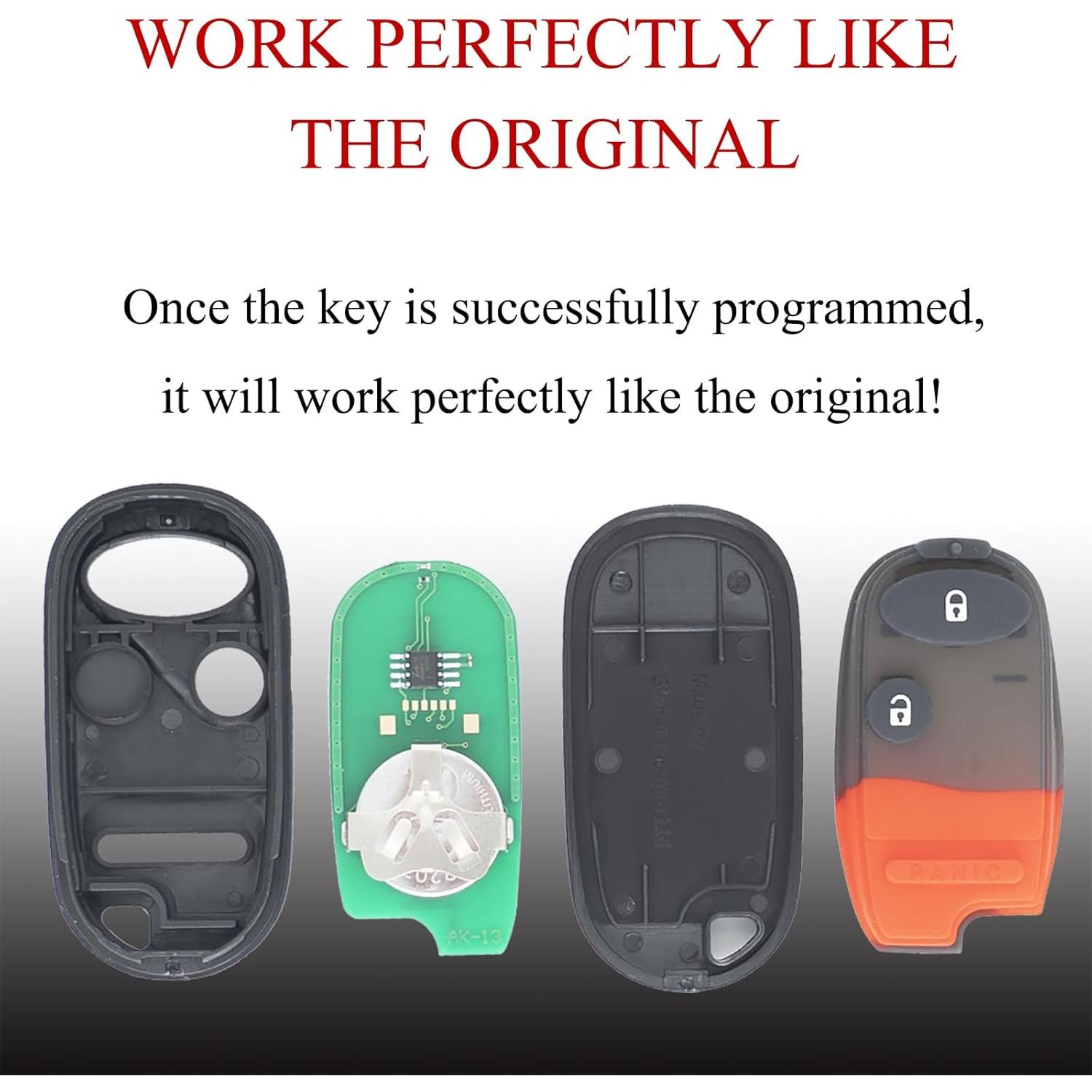 Control Remoto Honda Civic Pilot MechanMagic 3 Botones