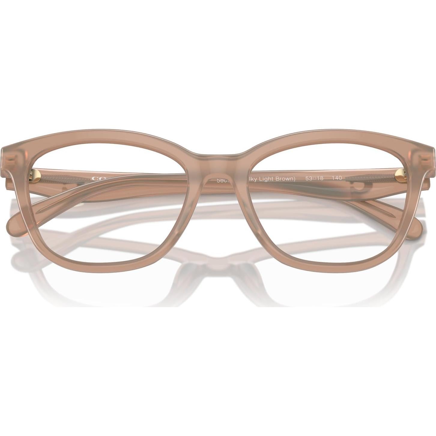 Montura Gafas Prescripción COACH HC6232U Marrón Claro 53mm