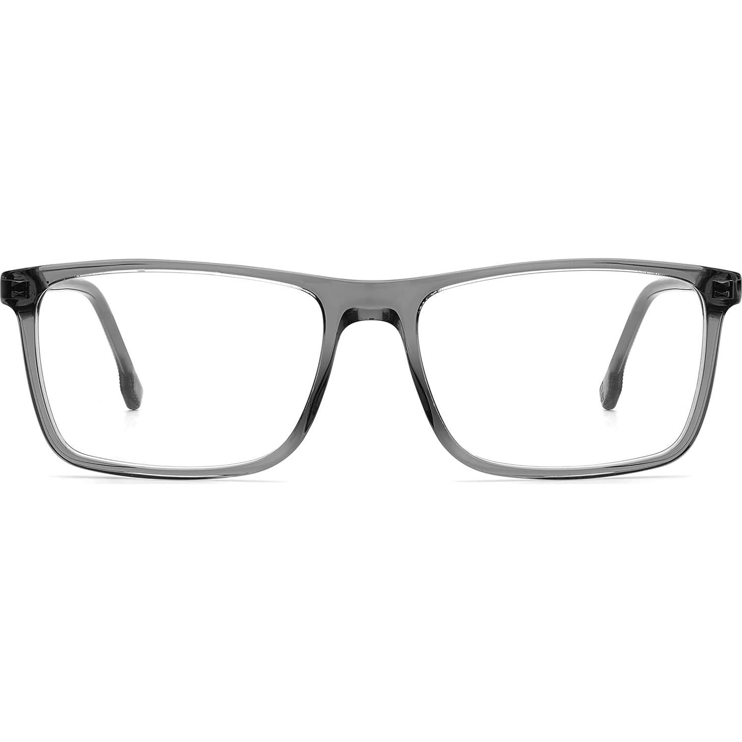 Montura Gafas Rectangulares Carrera 56mm Gris Hombres