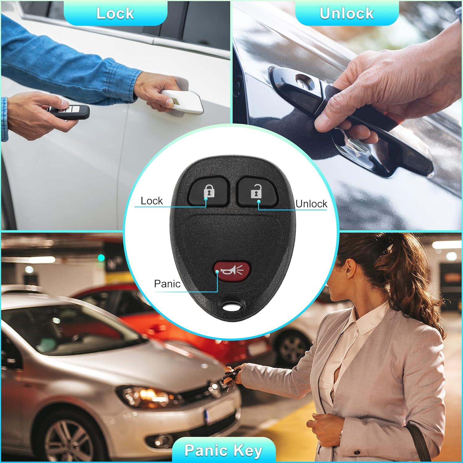 Control Remoto Sin Llave X AUTOHAUX OUC60270 para Chevy/GMC