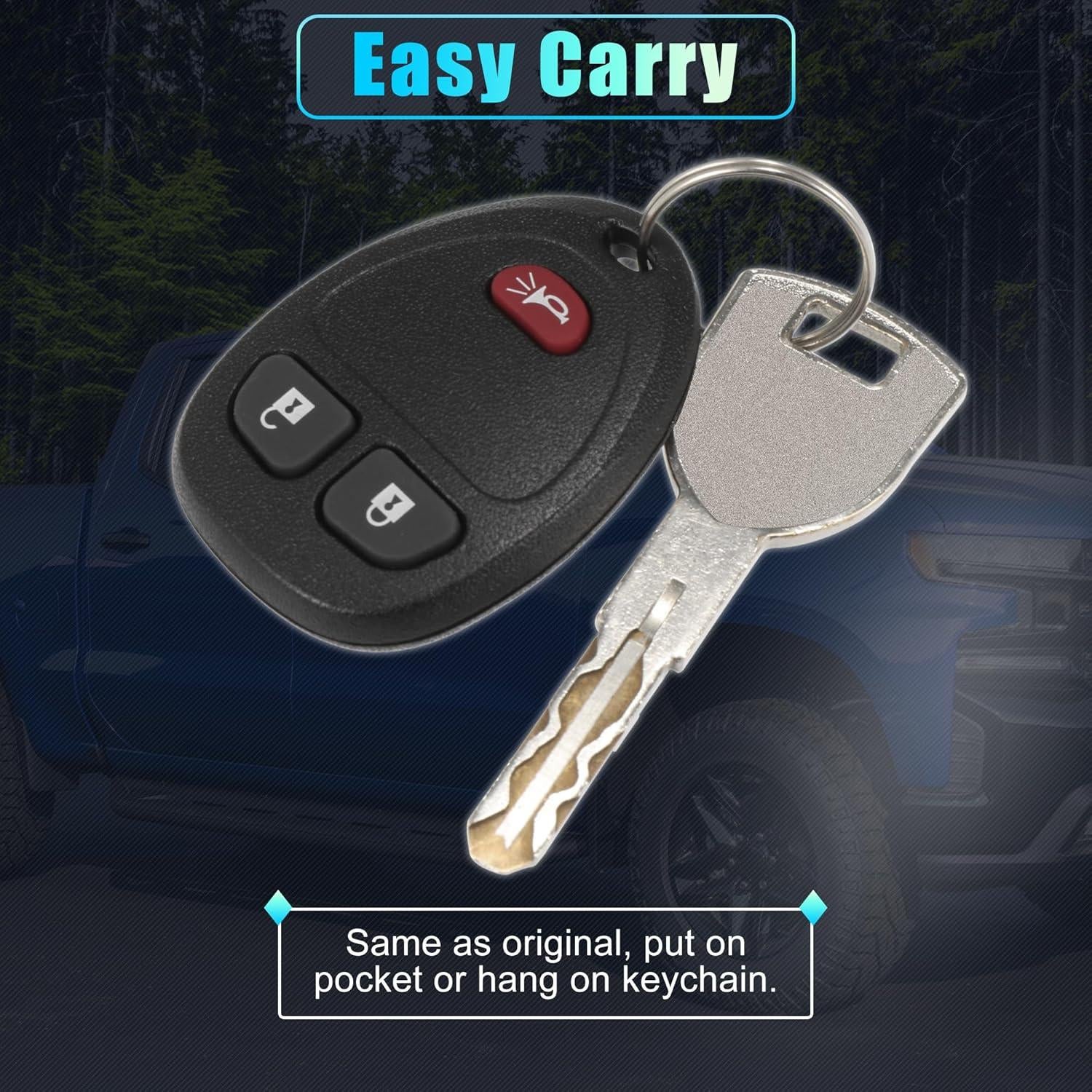 Control Remoto Sin Llave X AUTOHAUX OUC60270 para Chevy/GMC