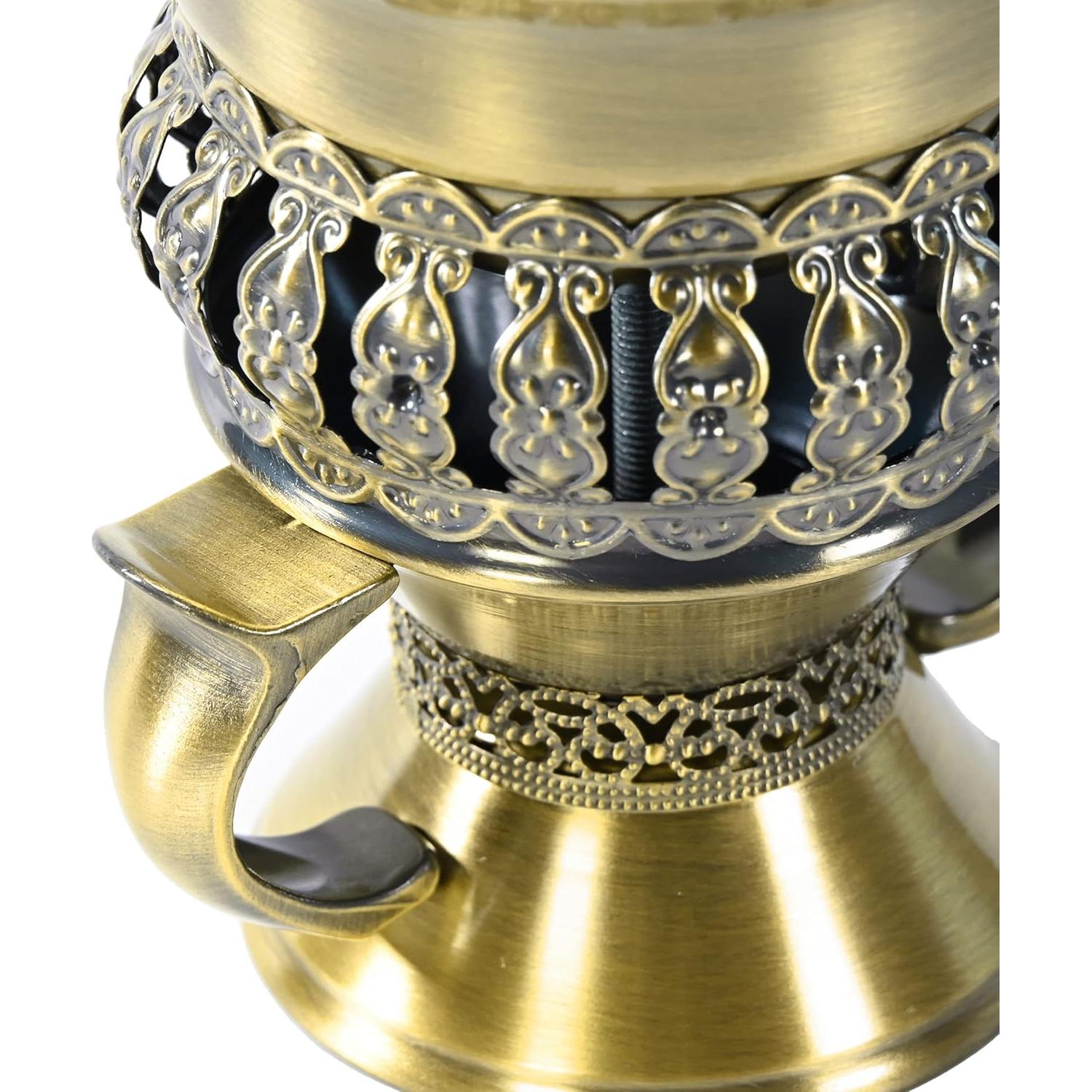 Quemador de Incienso Mubkhara PINCASOL Bronce 11.4 cm