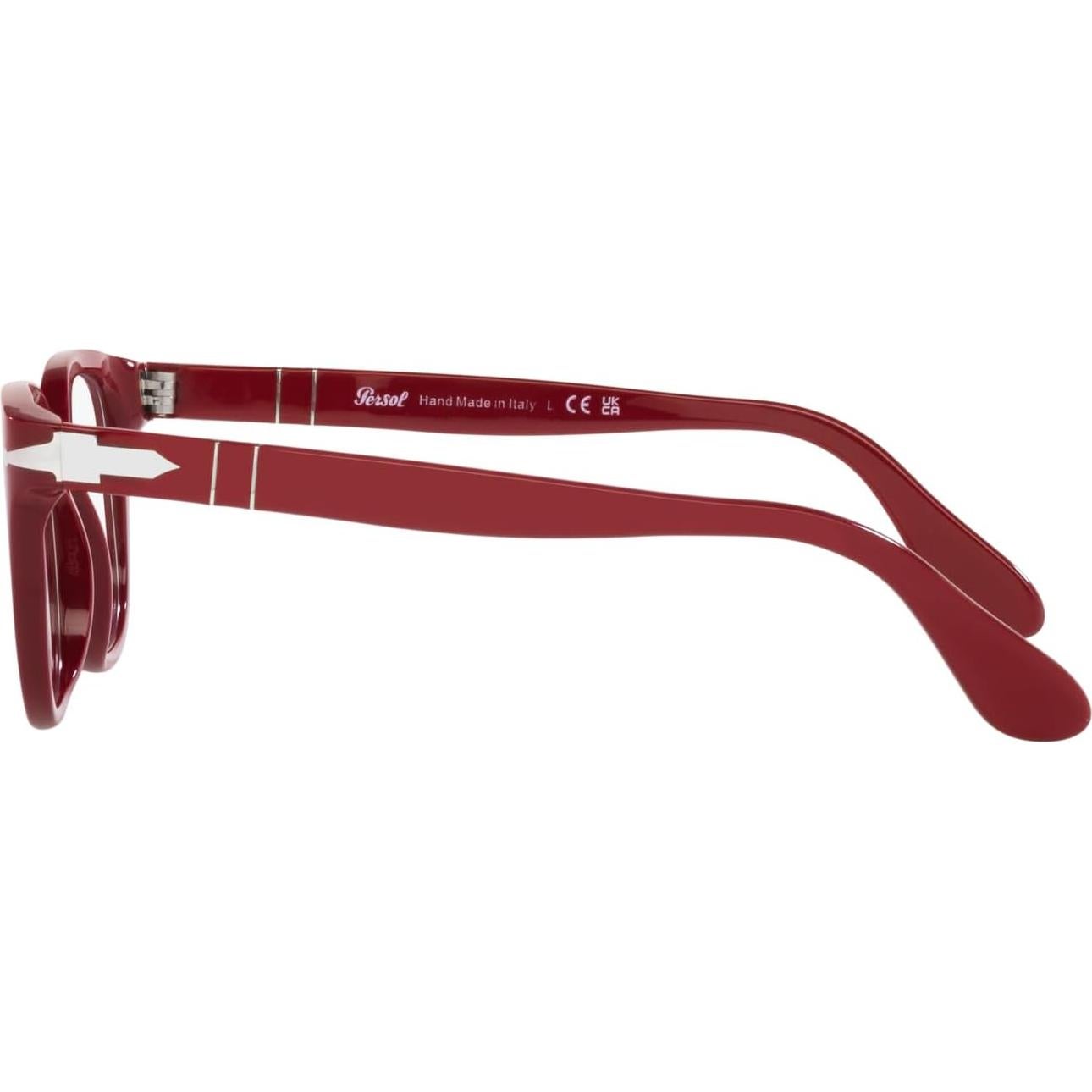 Gafas Recetadas Persol PO3263V Cuadradas Rojas 48mm