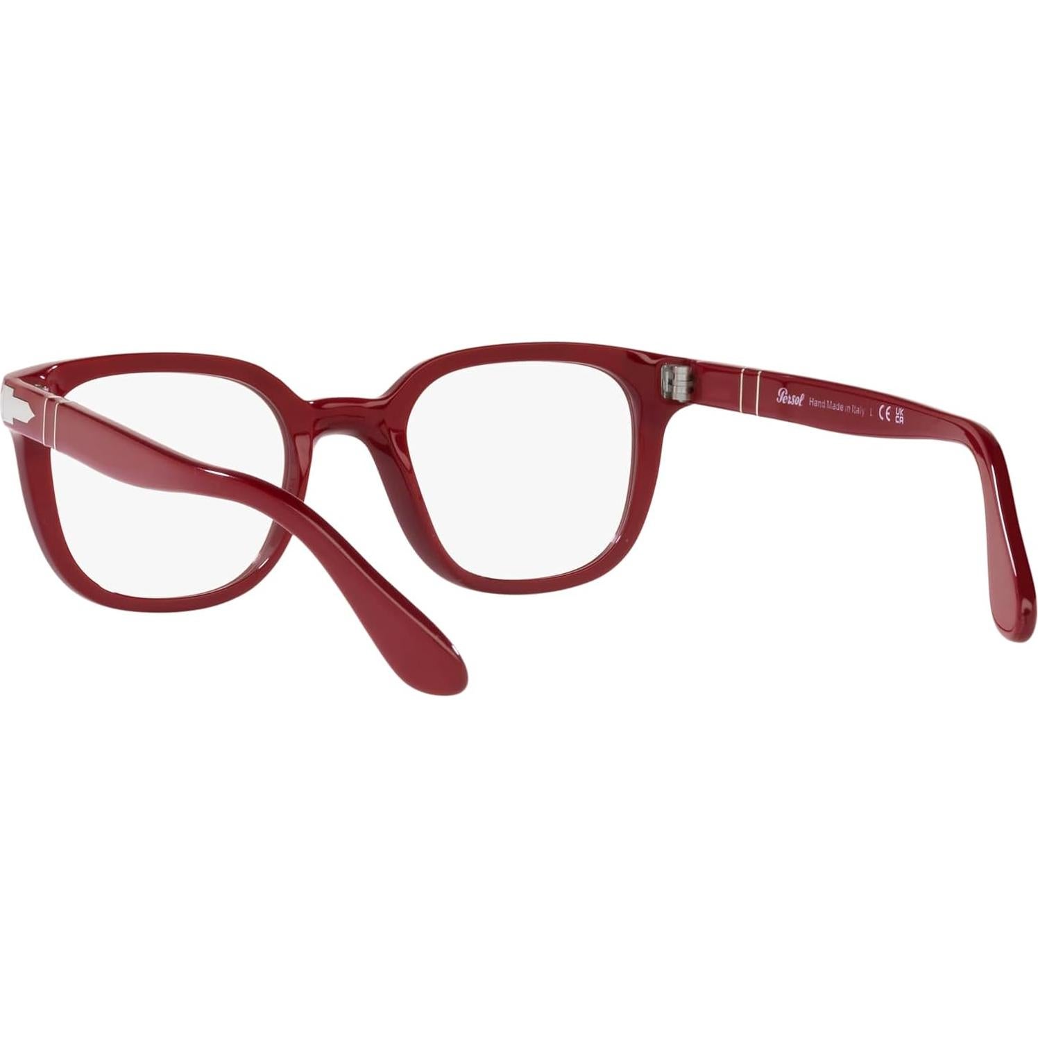 Gafas Recetadas Persol PO3263V Cuadradas Rojas 48mm