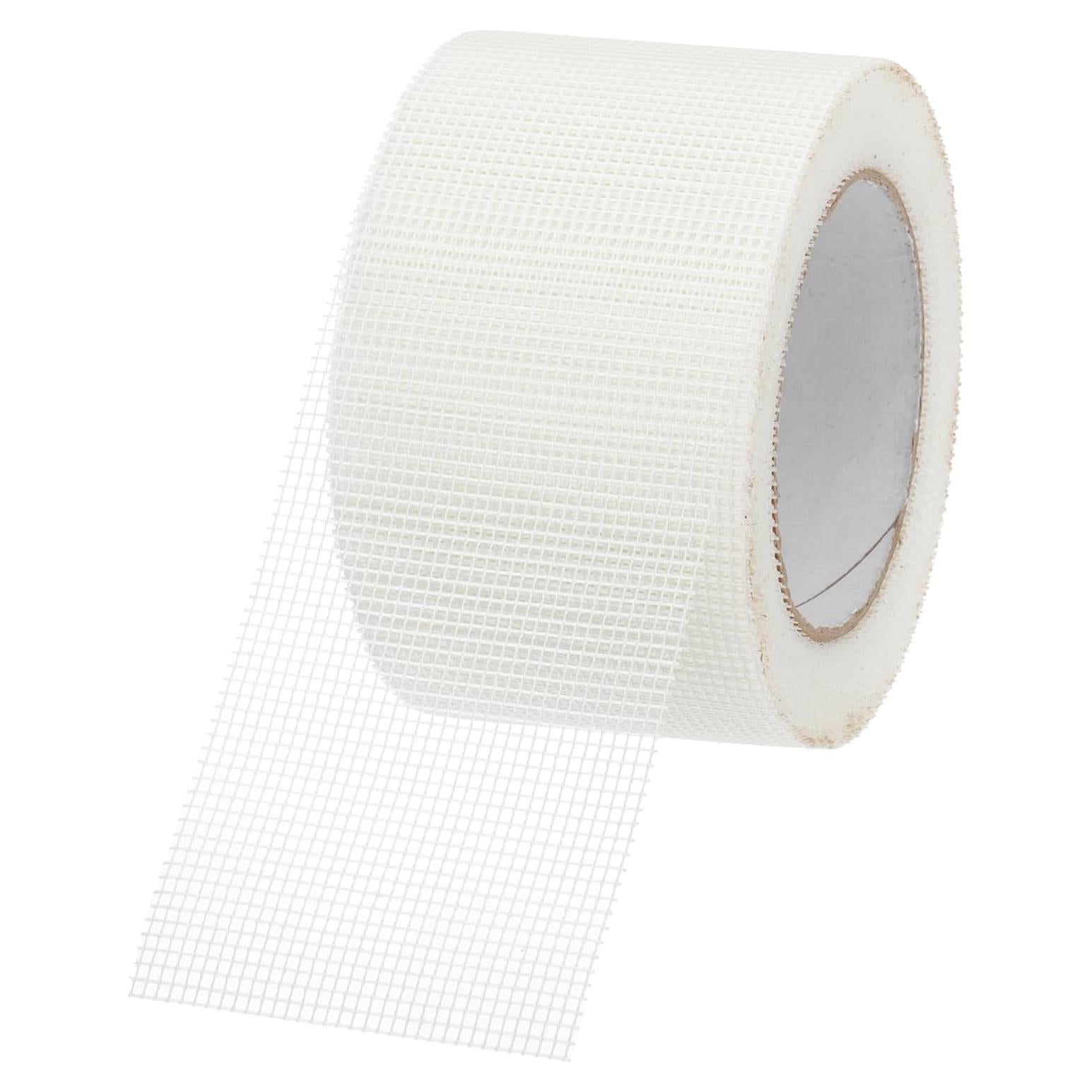 Cinta de Malla Autoadhesiva PATIKIL 7.62 cm x 29.87 m para Paneles de Yeso