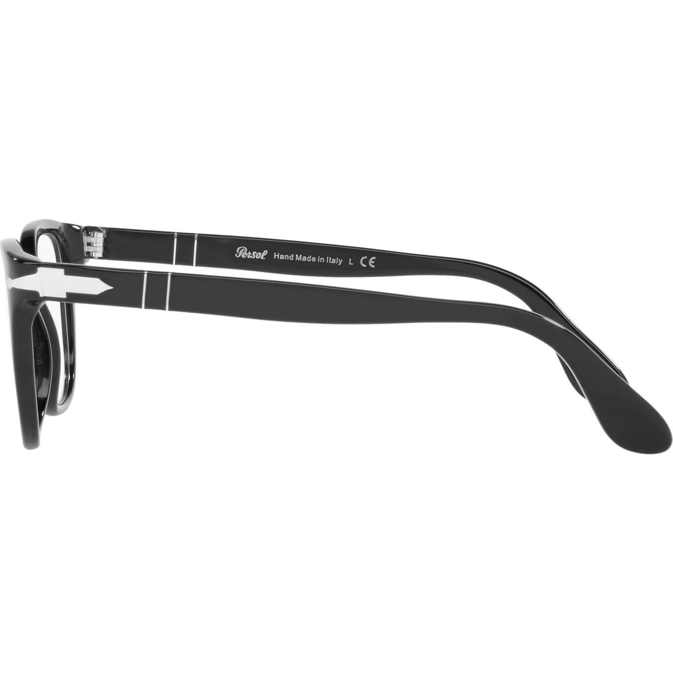 Gafas Recetadas Persol PO3263V Cuadradas Negras 50mm