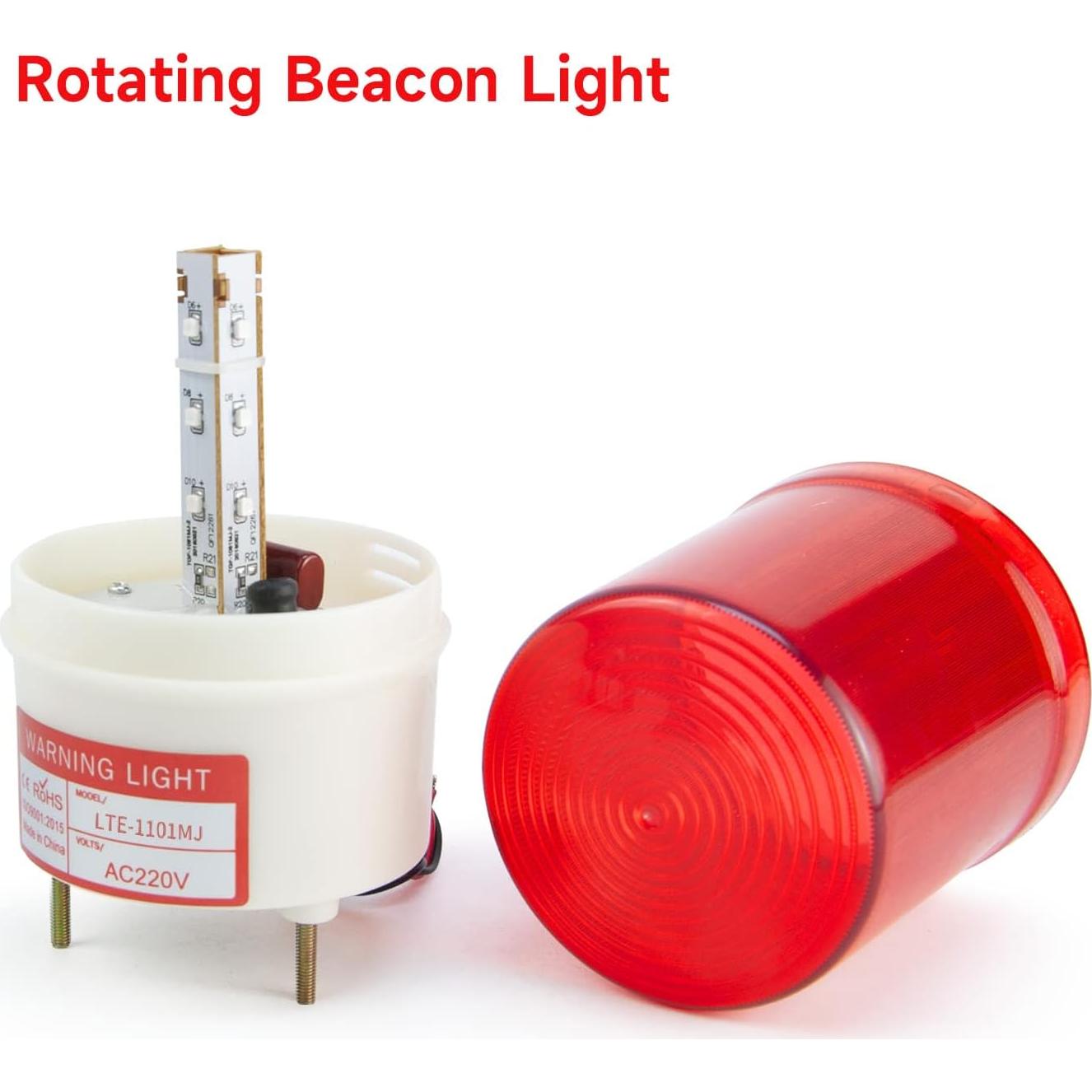 Luz de Advertencia Rotativa YASONG LTE-1101MJ 90dB