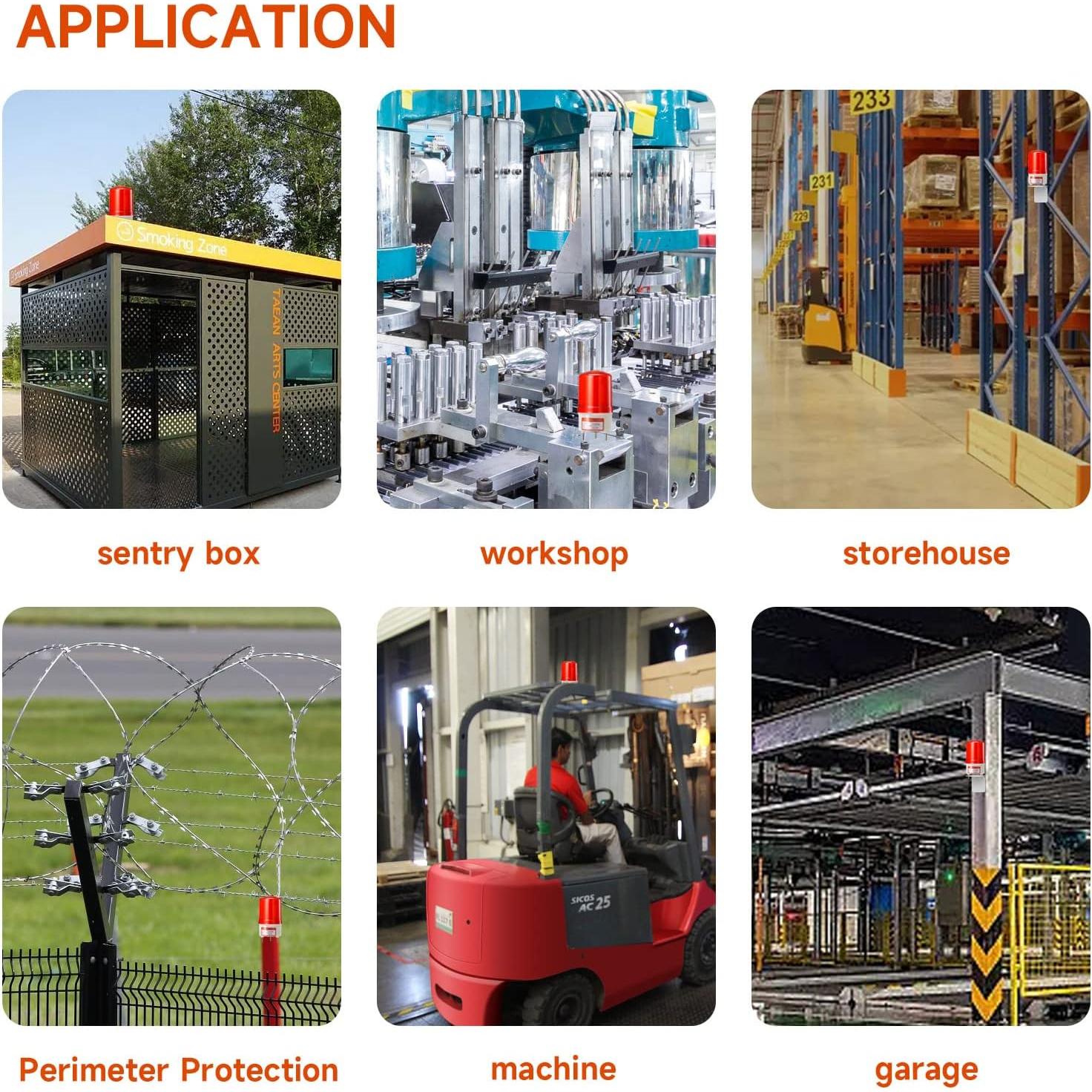 Luz de Advertencia Rotativa YASONG LTE-1101MJ 90dB
