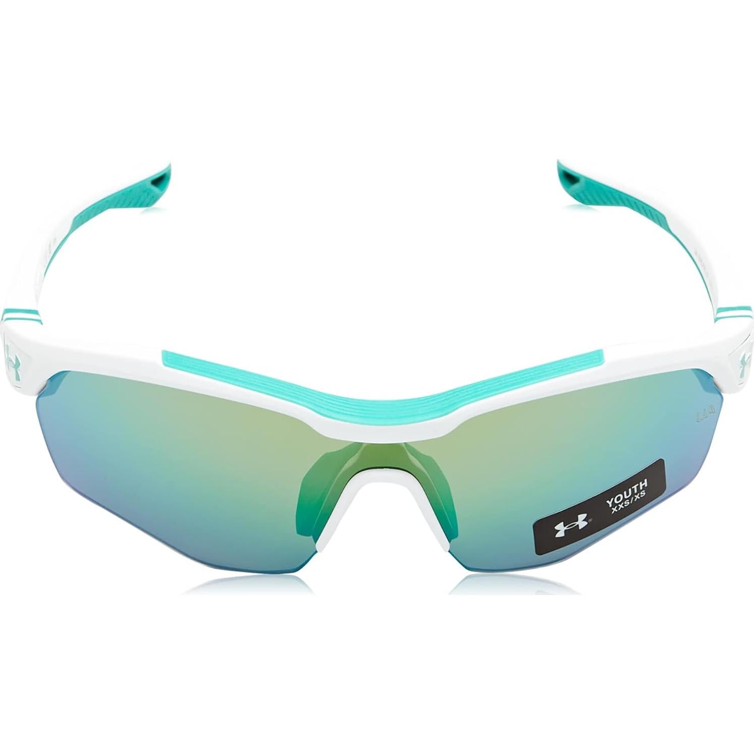 Gafas de sol Under Armour UA Yard Pro Jr. Blancas Verdes