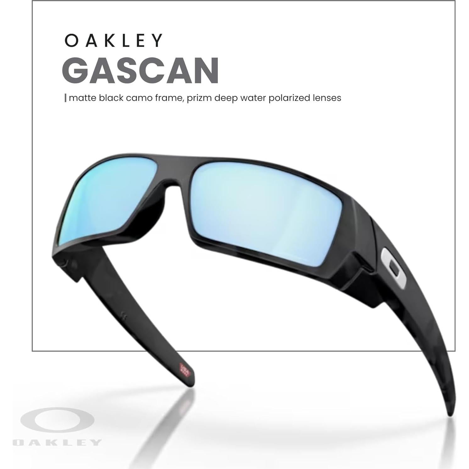 Gafas de sol Oakley Gascan para hombres + Correa + Kit