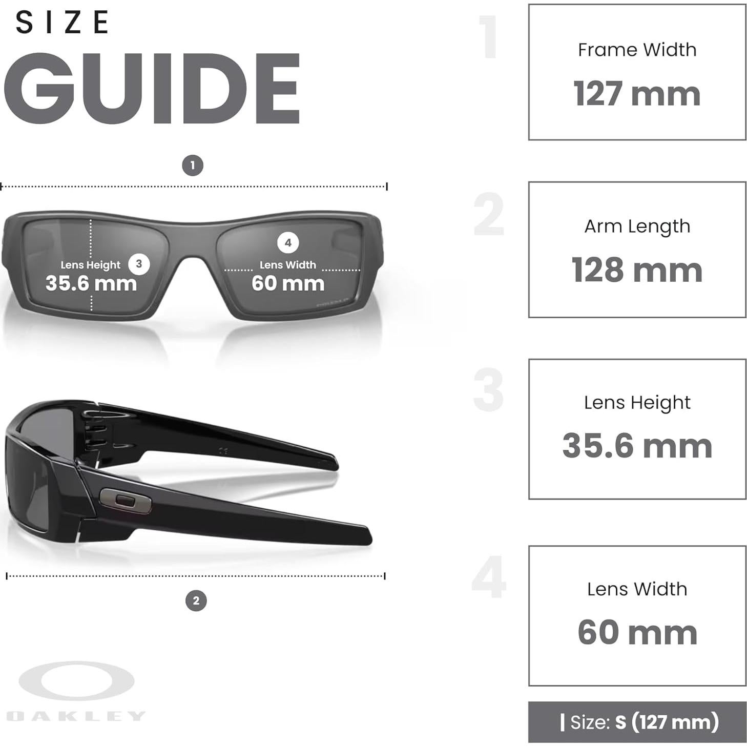 Gafas de sol Oakley Gascan para hombres + Correa + Kit iWear