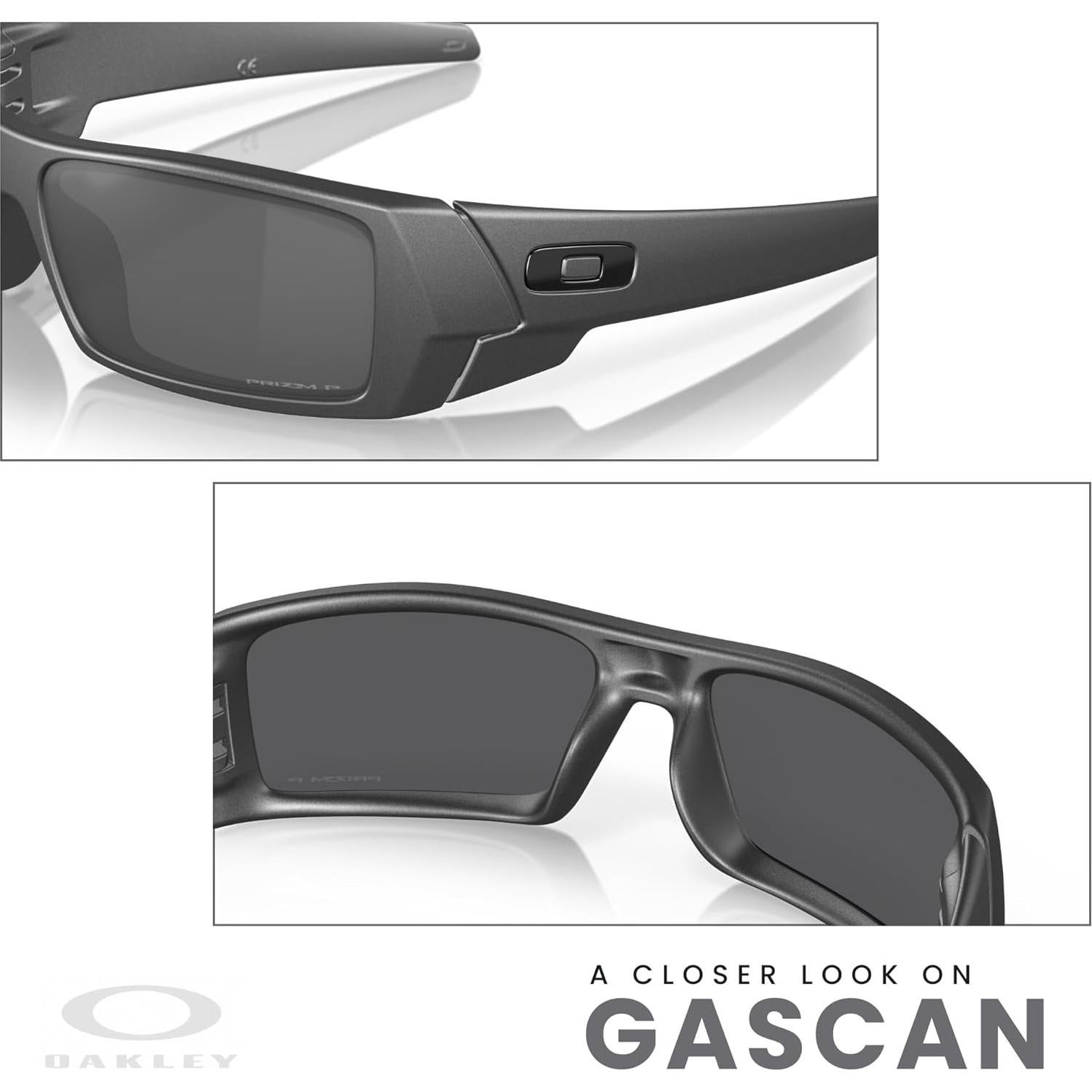 Gafas de sol Oakley Gascan para hombres + Correa + Kit iWear