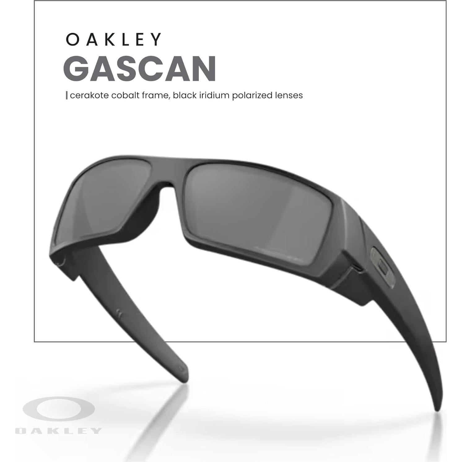 Gafas de sol Oakley Gascan para hombres + Correa + Kit iWear