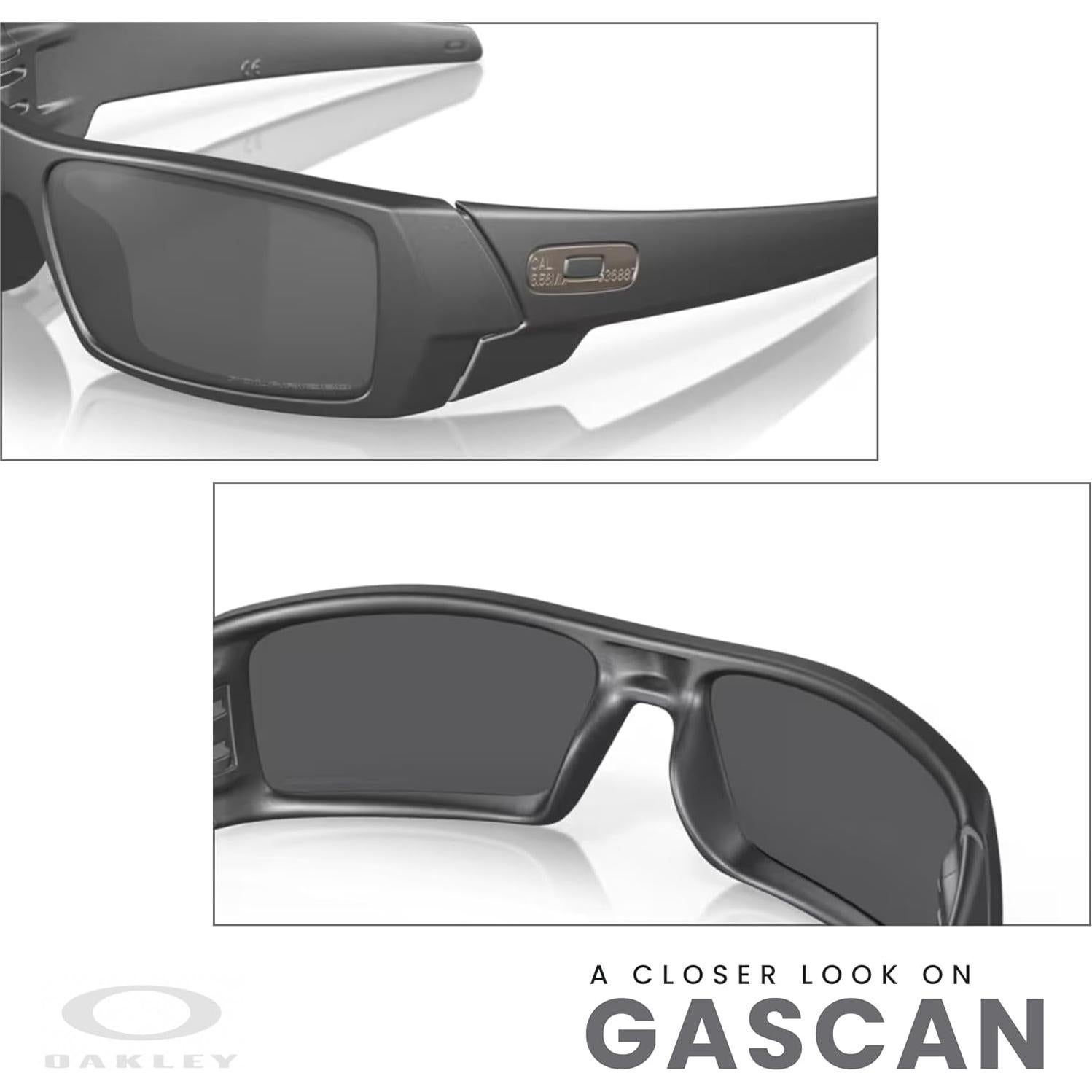 Gafas de sol Oakley Gascan para hombres + Correa + Kit iWear