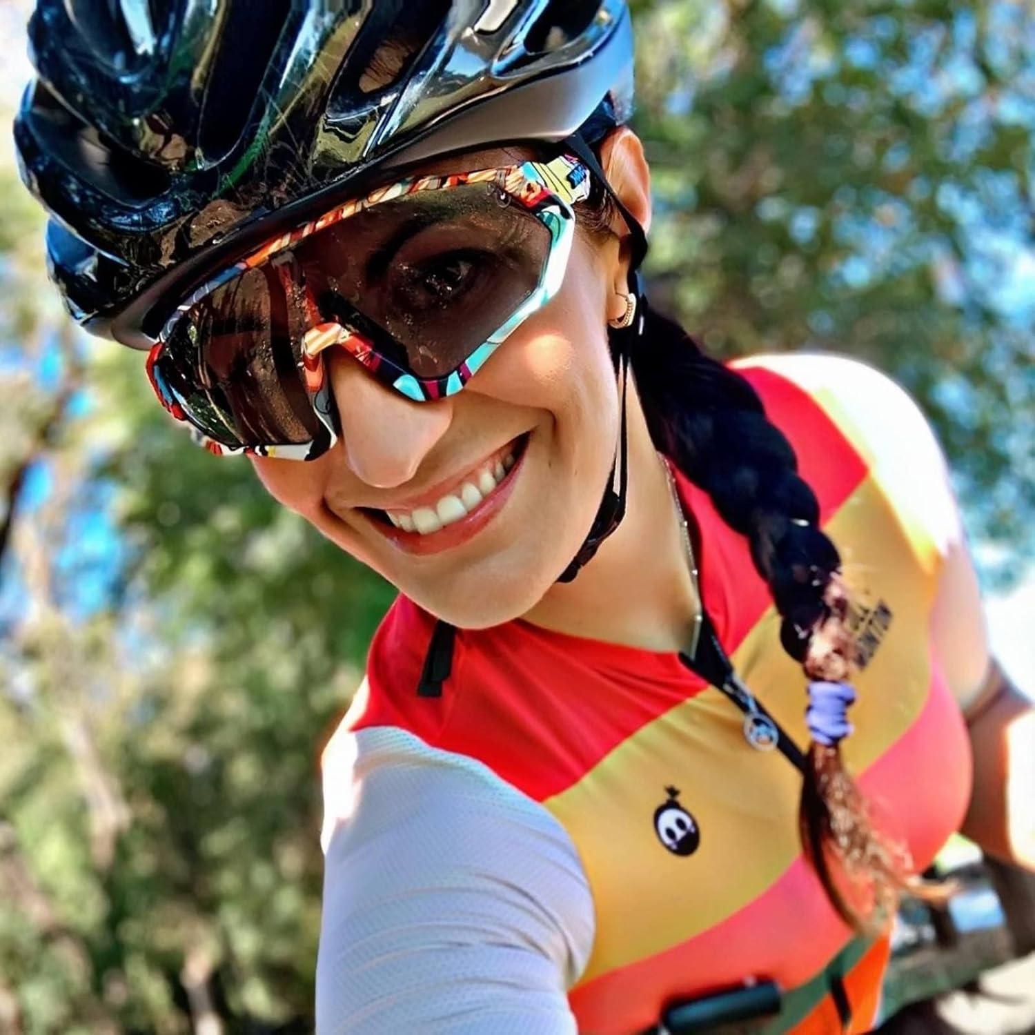 Gafas de Ciclismo Fotoquímicas KAPVOE UV400 para Adultos