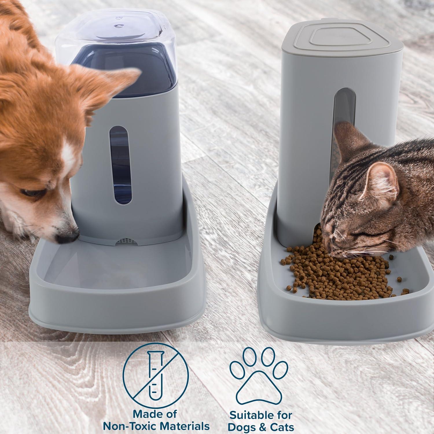 Comedero y dispensador automático PETMAKER 3.8L 2-pack