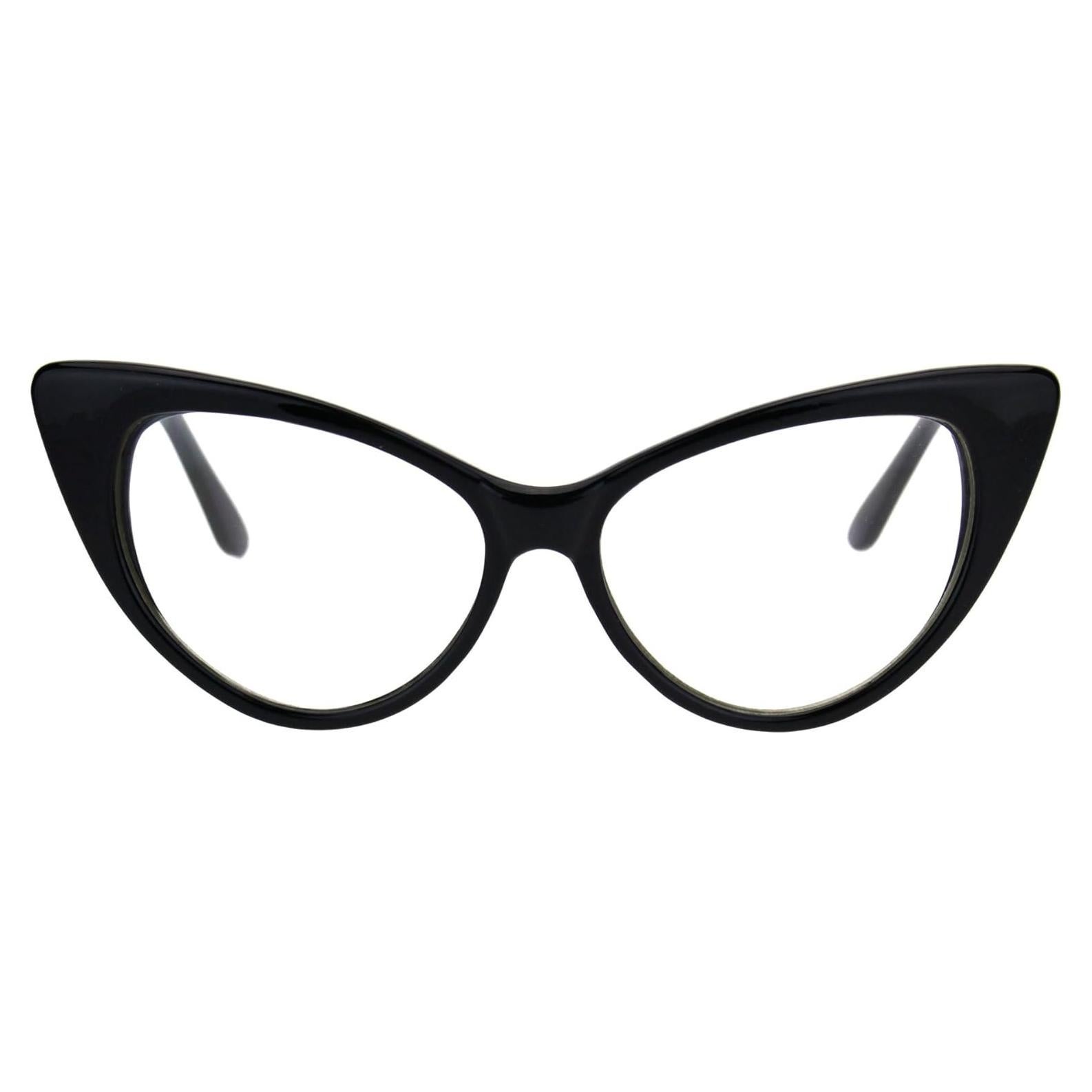 Gafas de Ojo de Gato Góticas Clásicas para Mujeres
