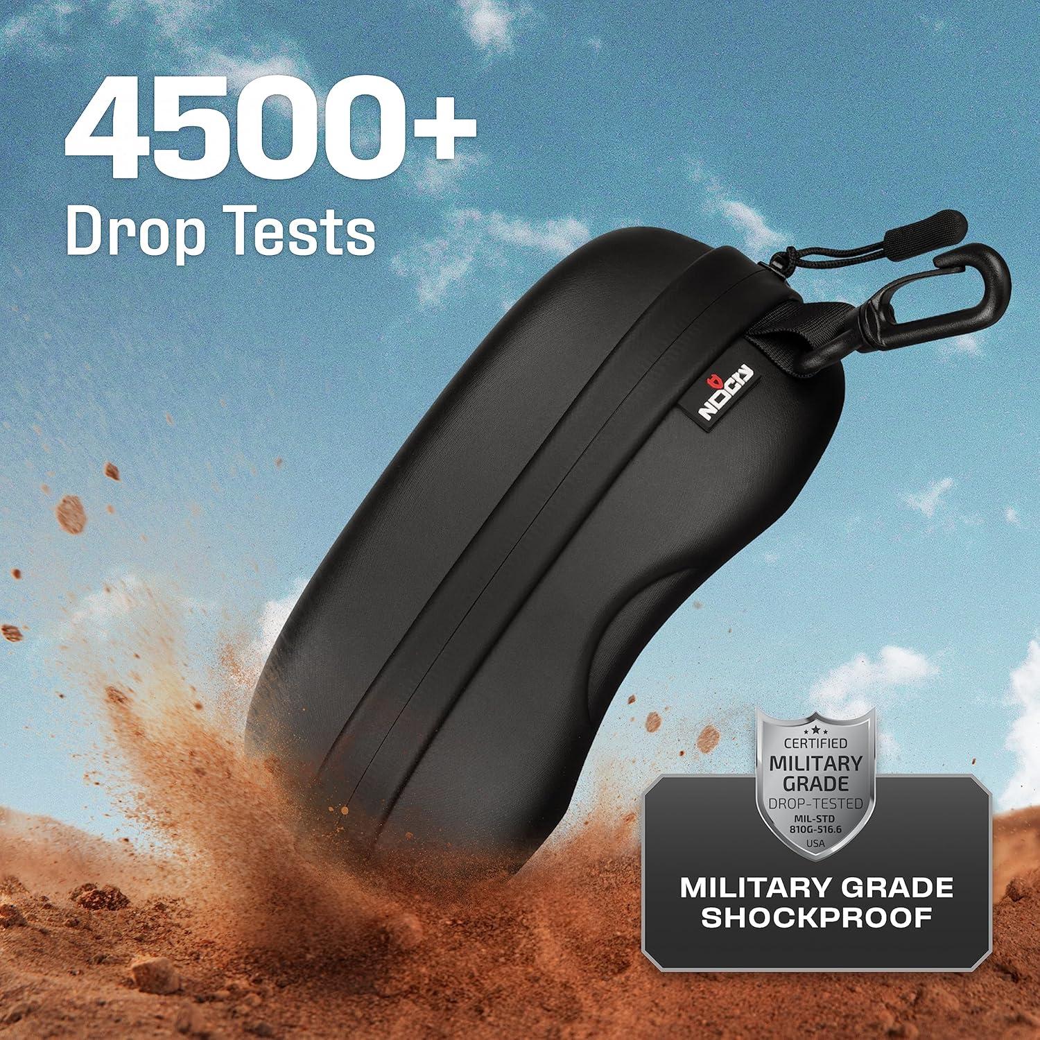 Estuche Semi Duro NoCry para Gafas de Sol - Resistente al Agua