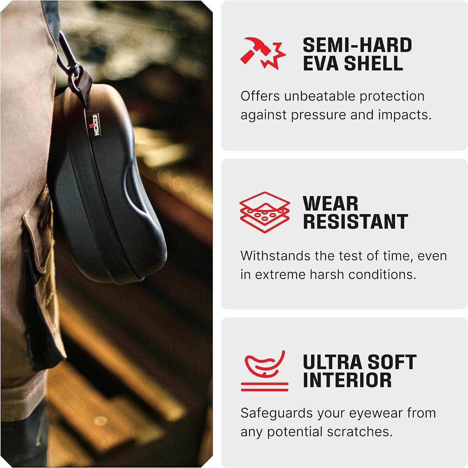 Estuche Semi Duro NoCry para Gafas de Sol Resistente al Agua