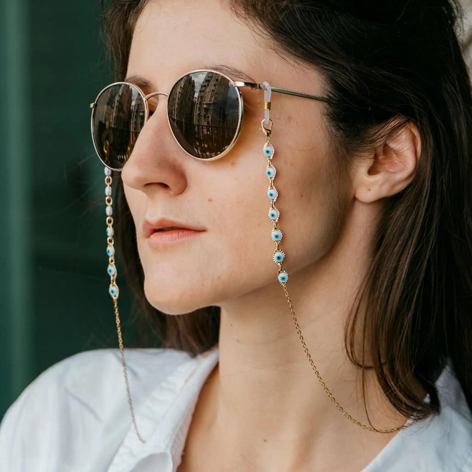 Cadena de Gafas ERNAULO para Mujeres 68.5 cm Antideslizante