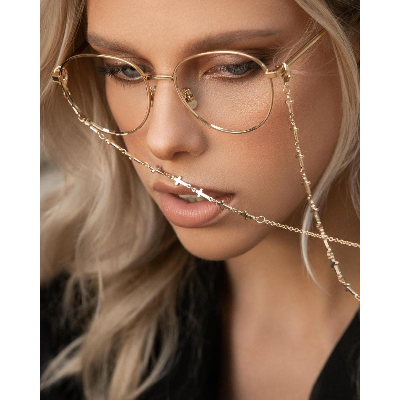 Cadena de Gafas ERNAULO para Mujeres 68.5 cm Antideslizante