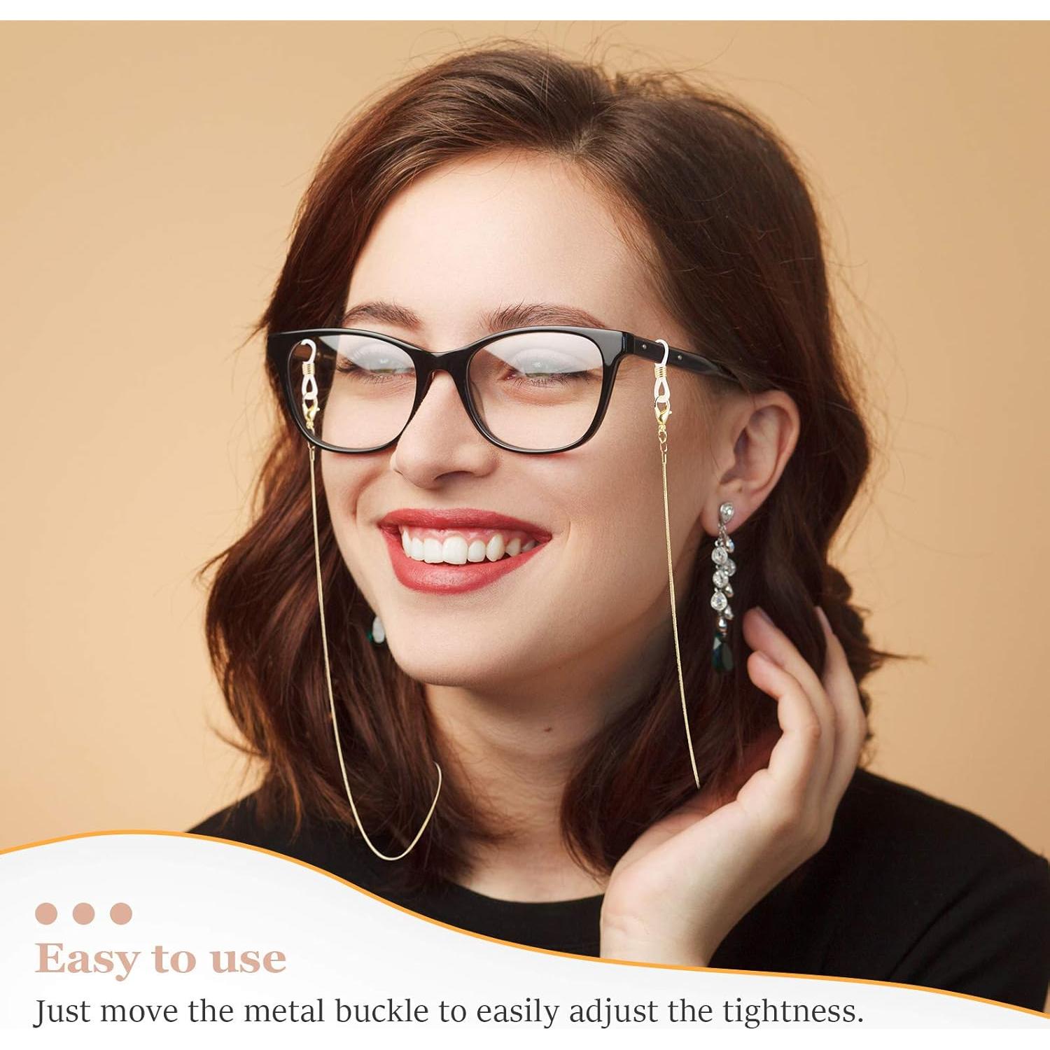 Extremos de cadena para gafas Frienda 50 piezas antideslizantes