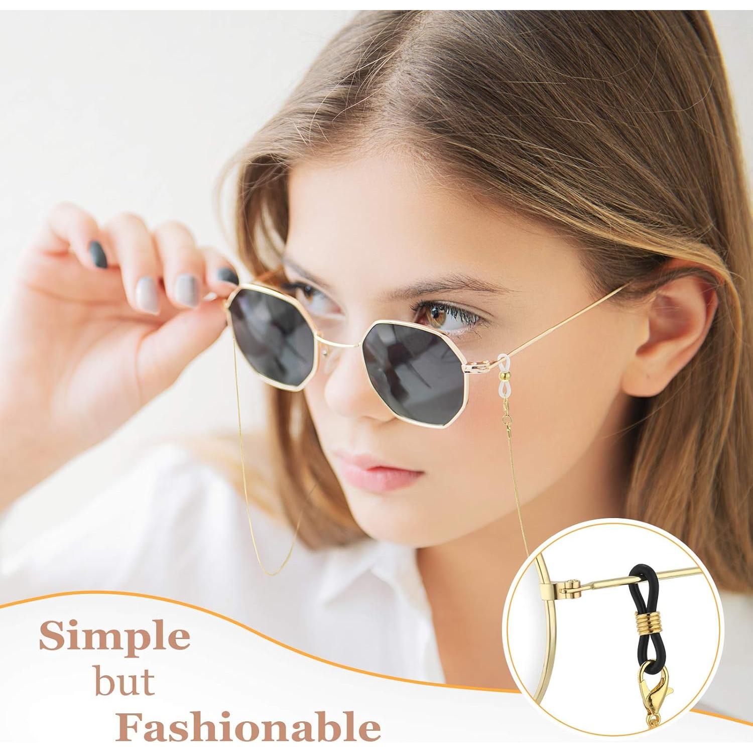 Extremos de cadena para gafas Frienda 50 piezas antideslizantes