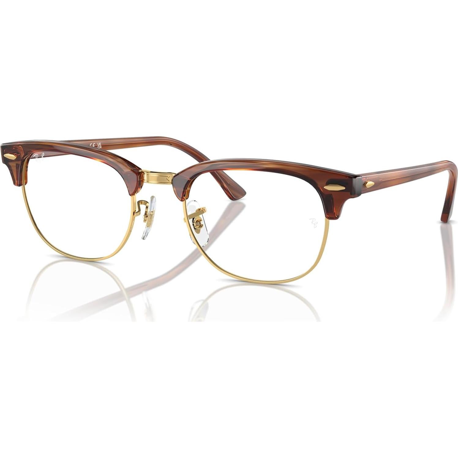 Ray-Ban Rx5154 Clubmaster Square Prescription Eyeglass Frames