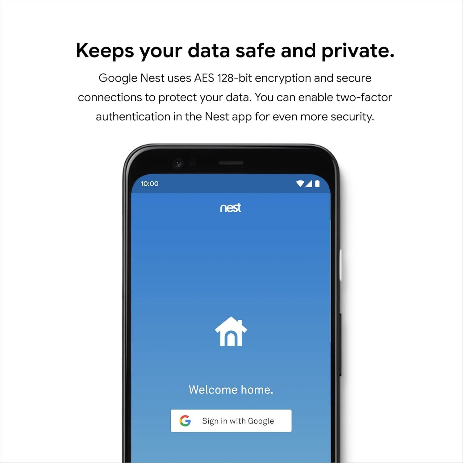 Timbre de puerta Google Nest con cable - Video HD 720p, visión nocturna